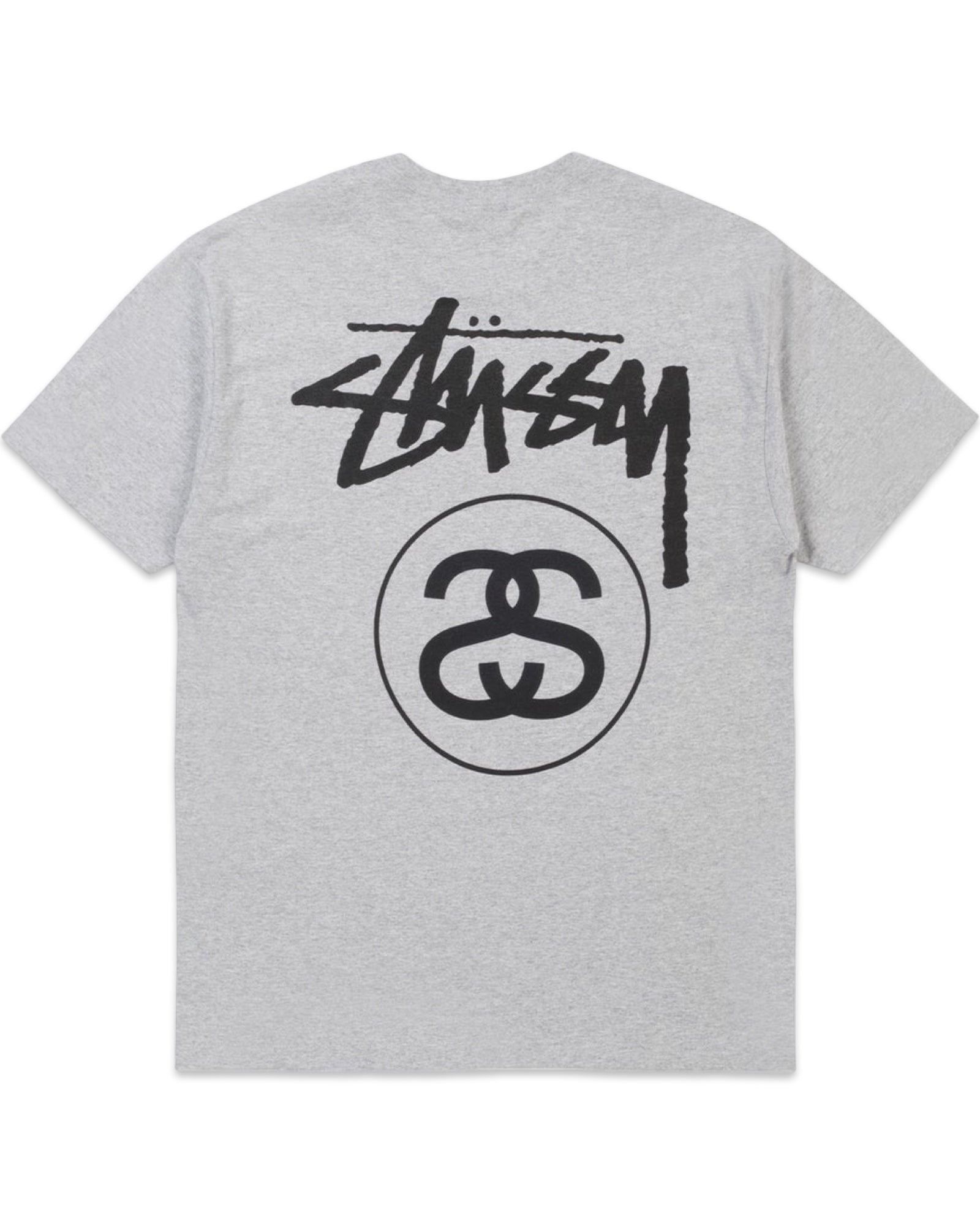 Stussy SS Stock Link Heather Grey Tee
