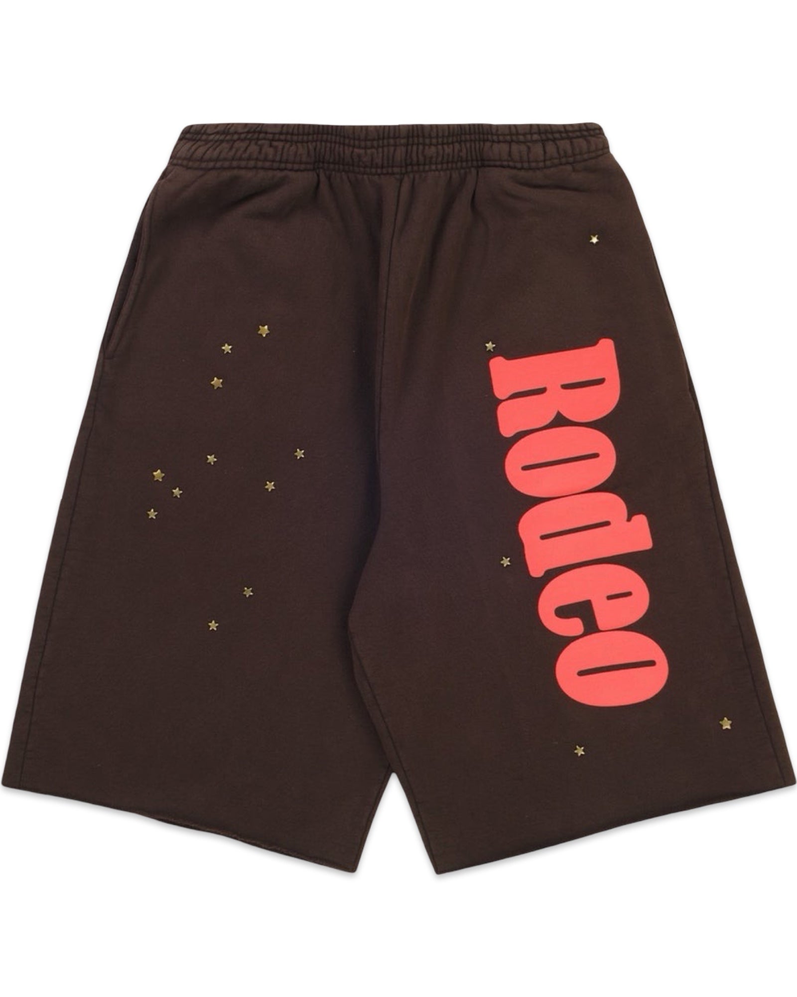 Sp5der x Travis Scott Days Before Rodeo Shorts Brown