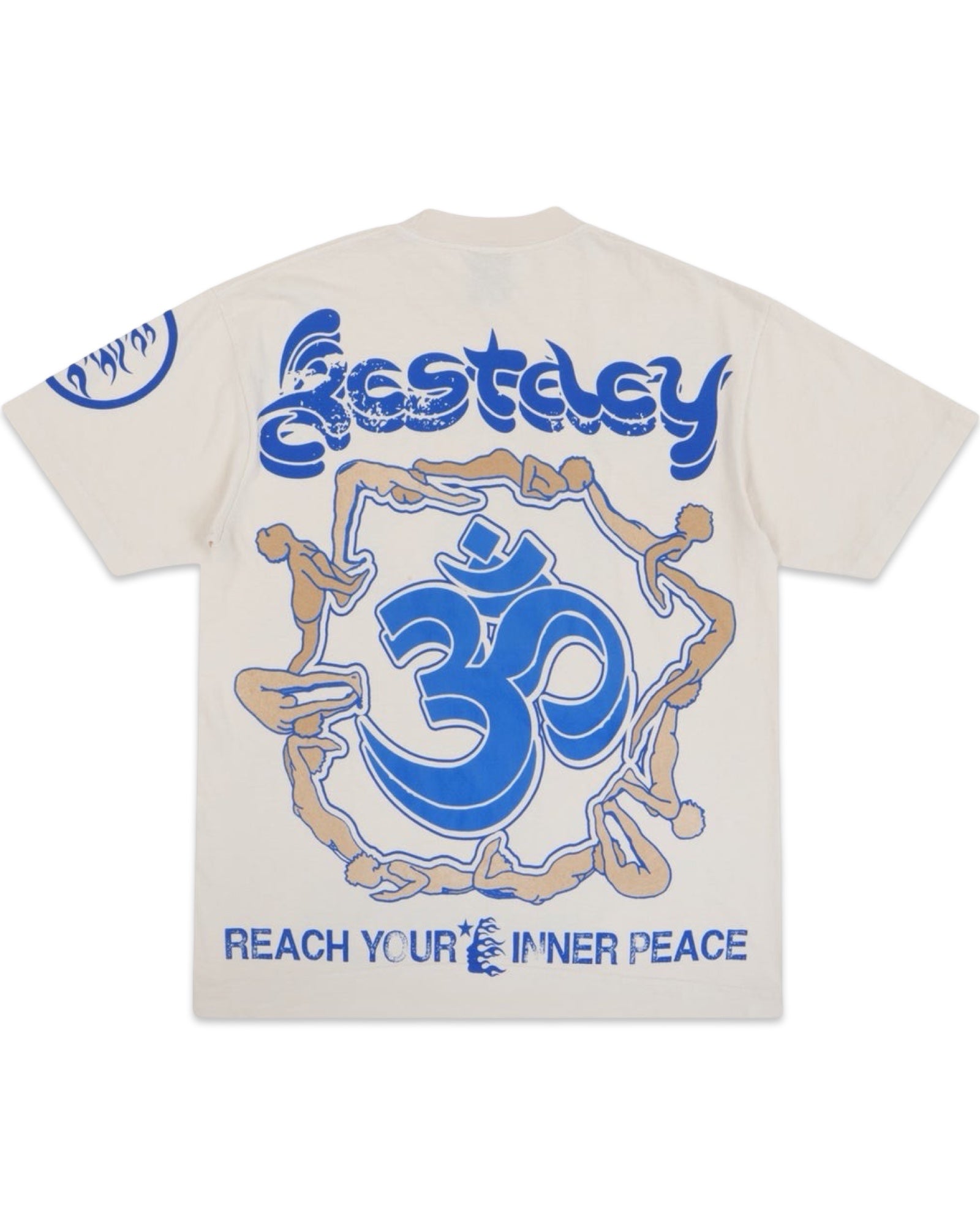 Hellstar Overseas Exclusive Yoga Tee Cream