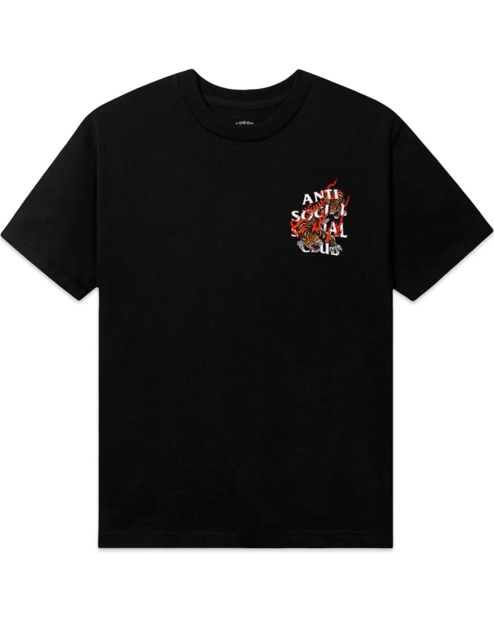 Anti Social Social Club Tiger Tee Black