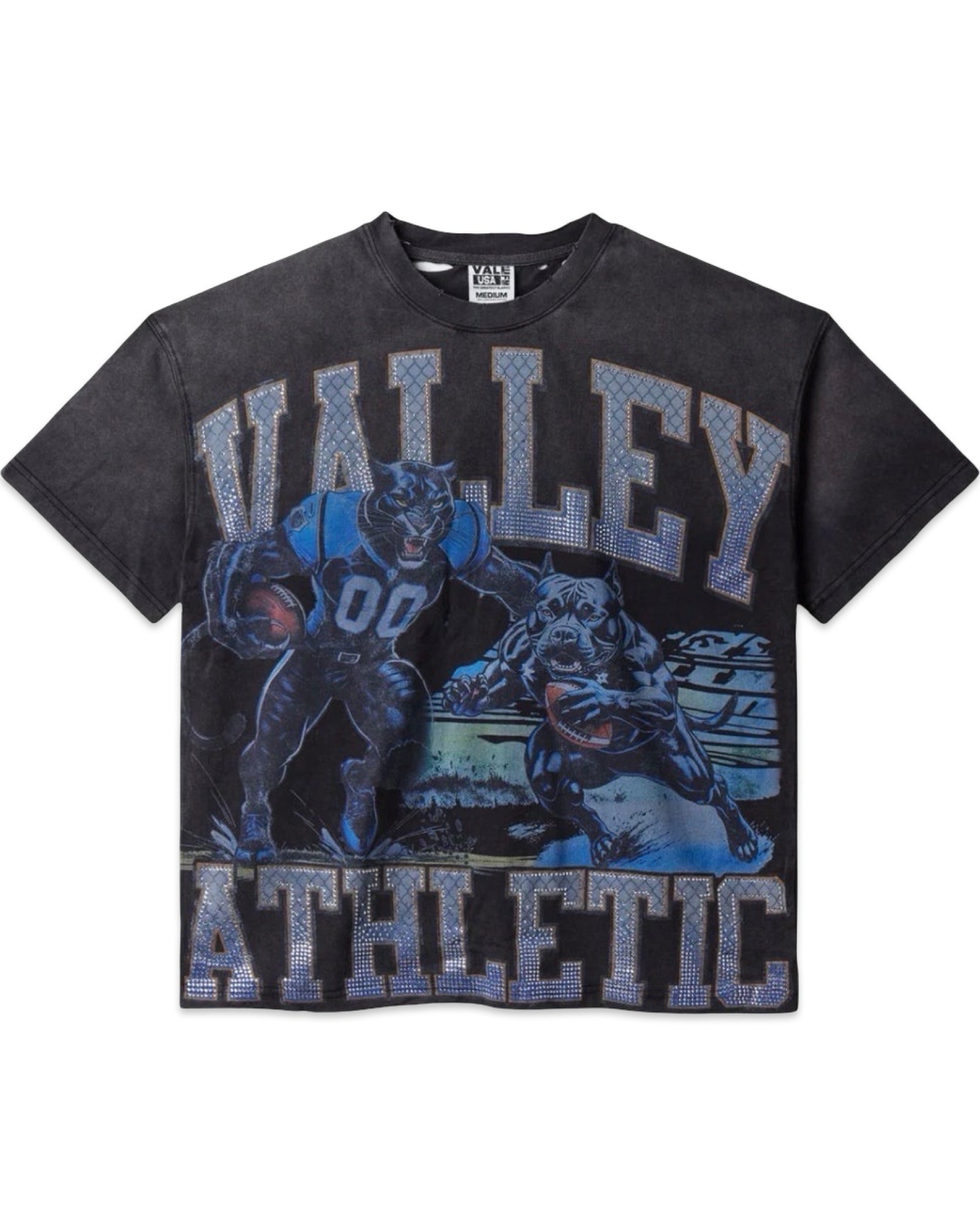 Vale Wraith Panther Bling Tee Black