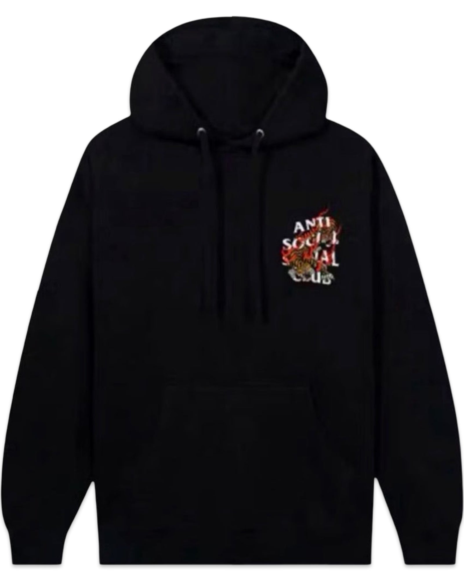 Anti Social Social Club Tiger Hoodie Black