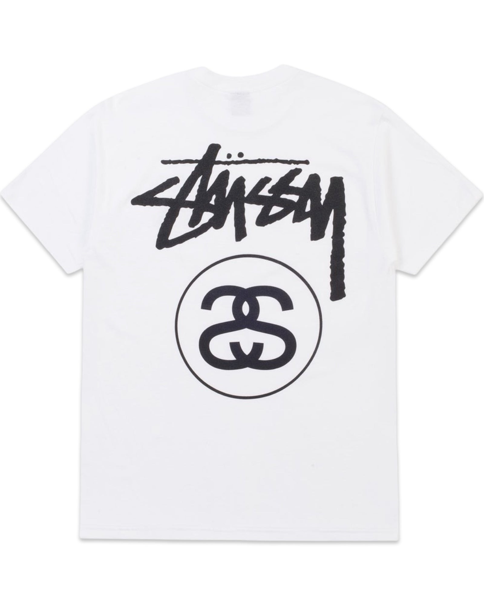 Stussy SS Stock Link White Tee