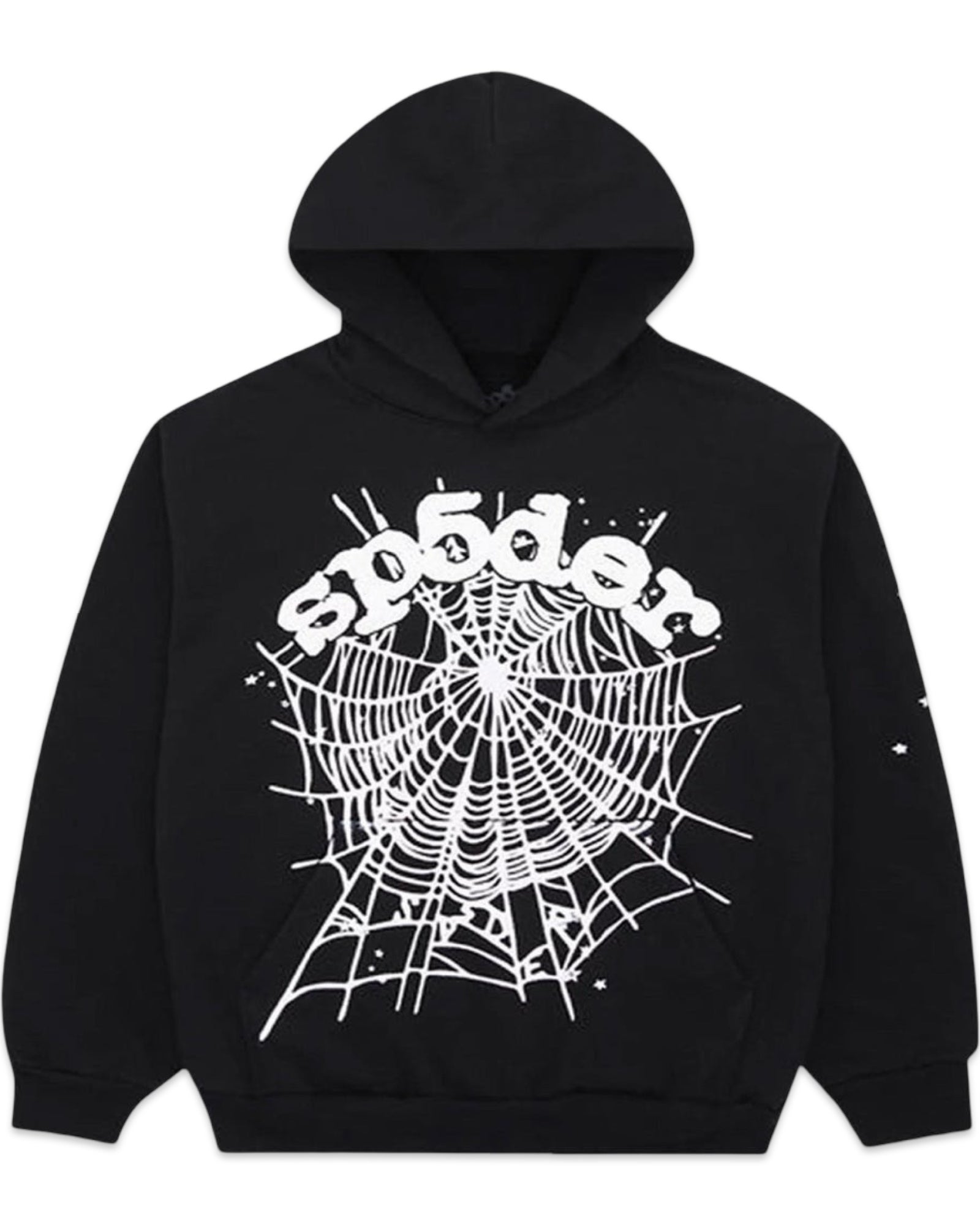 Sp5der OG Web Black Hoodie