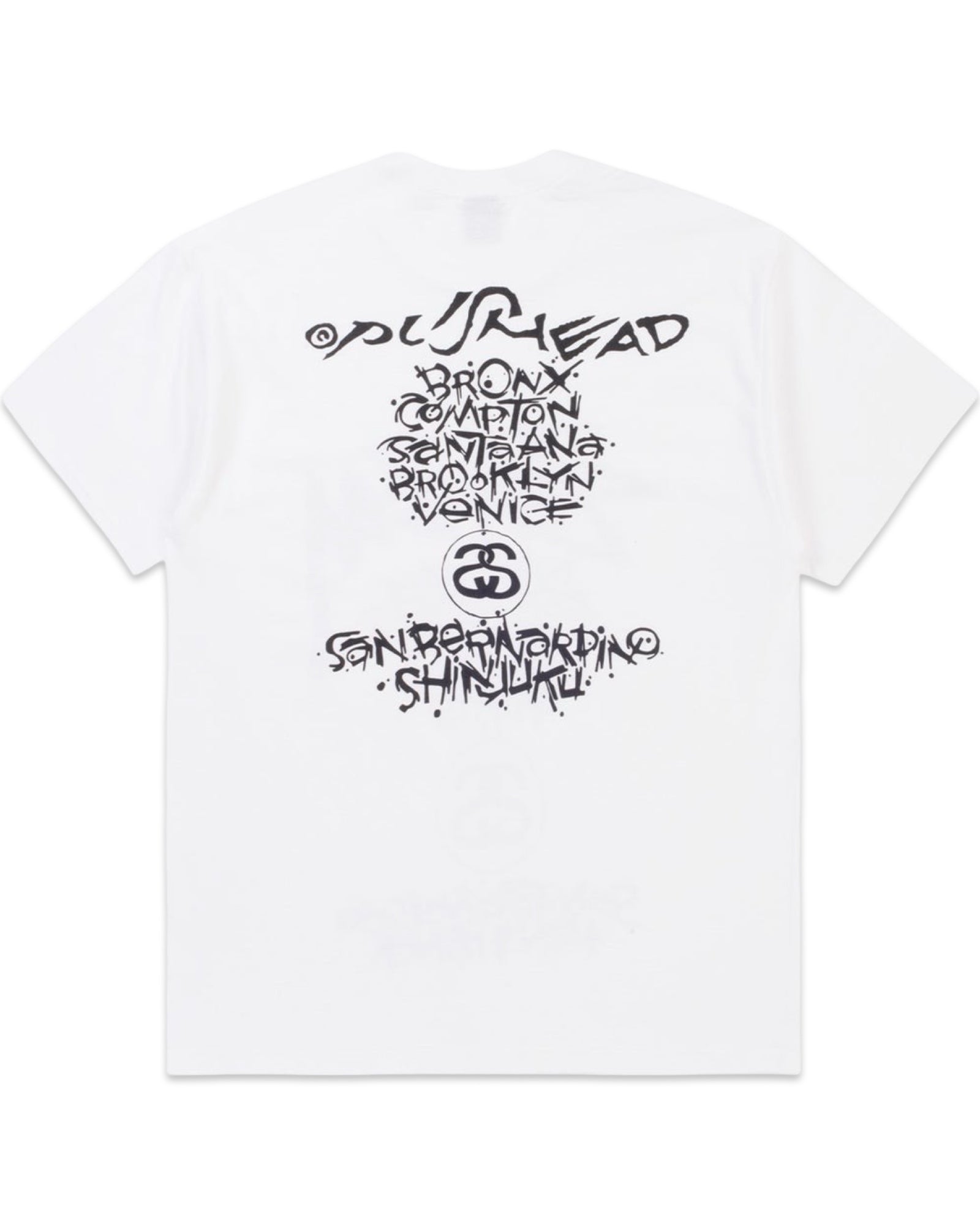 Stussy SS Pushead Tour White Tee