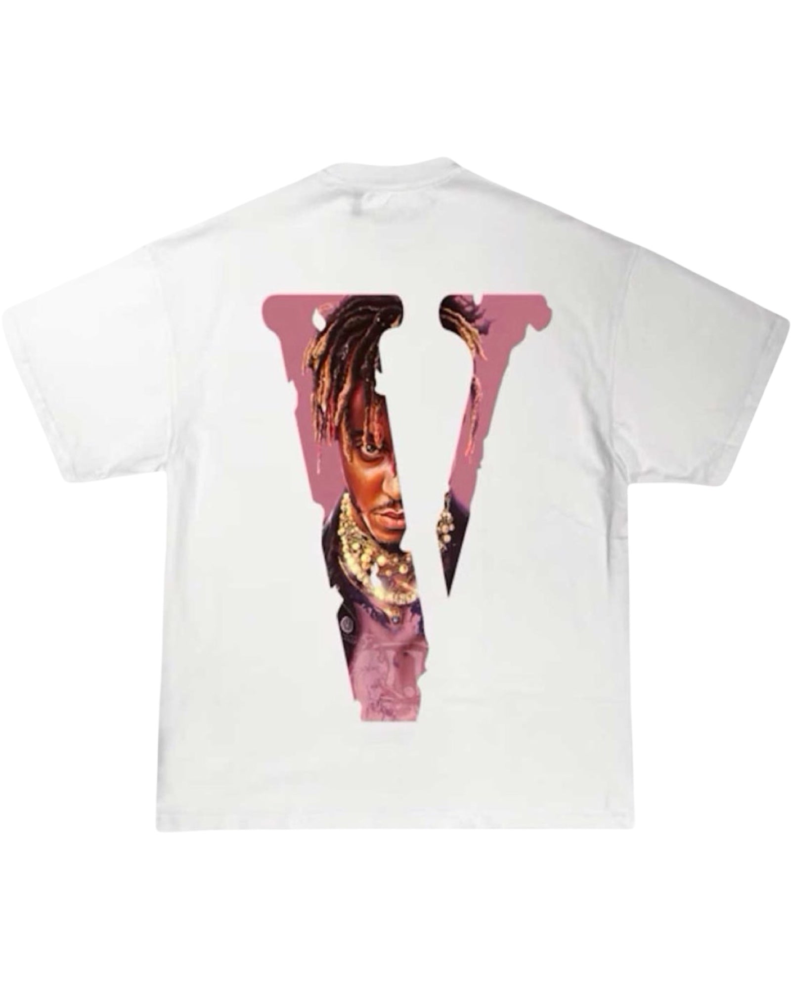VLONE x Juice WRLD Album Face Tee White
