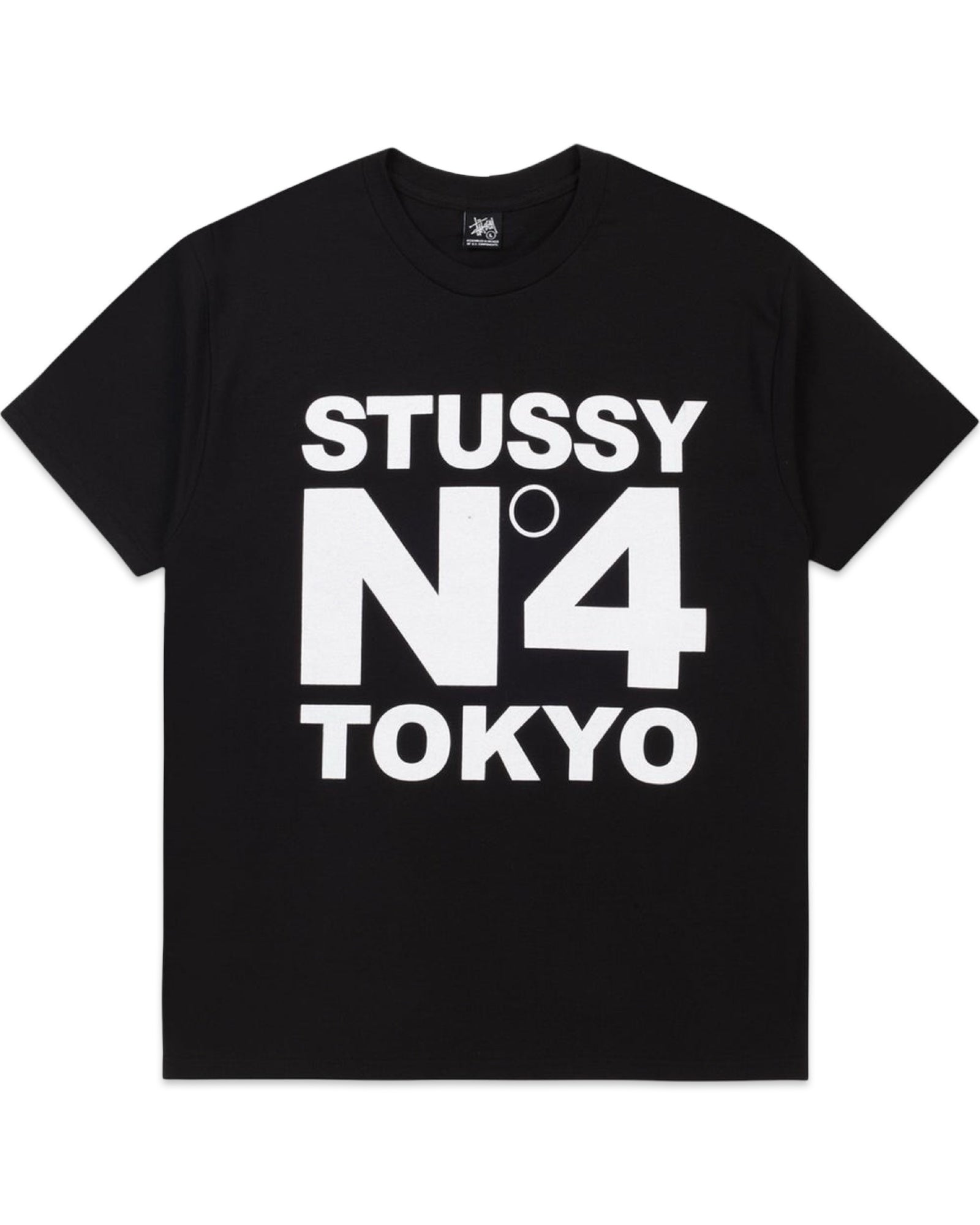 Stussy SS No 4 Tokyo Black Tee