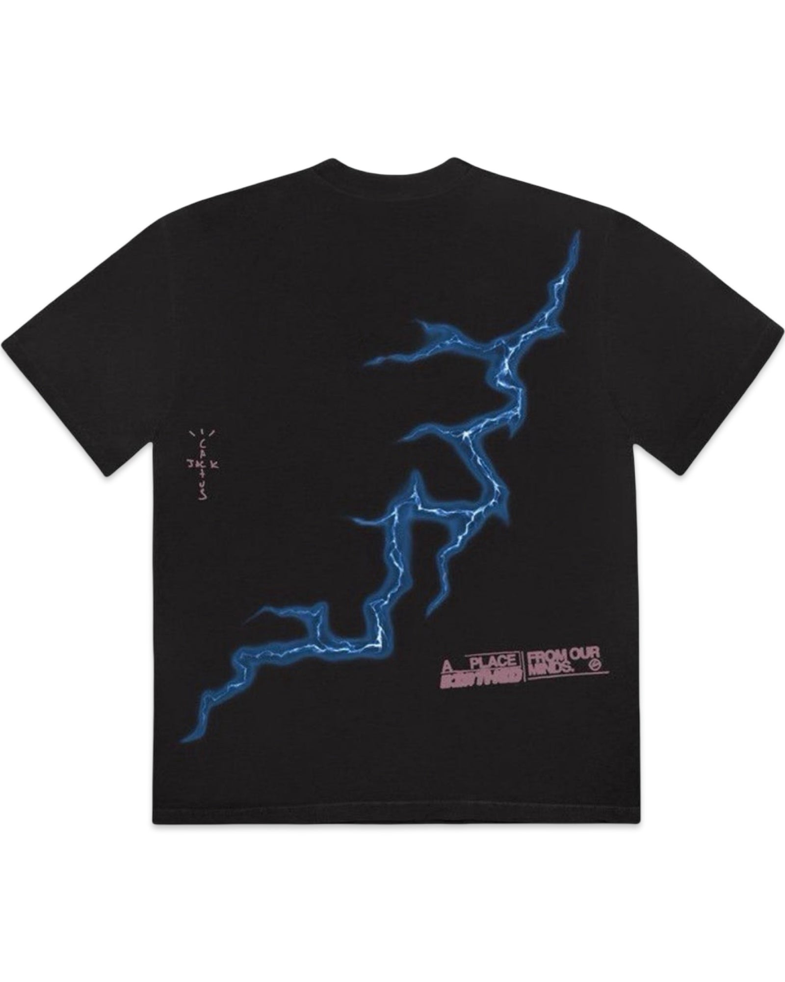 Travis Scott Cactus Jack for Fragment Danger Tee Black