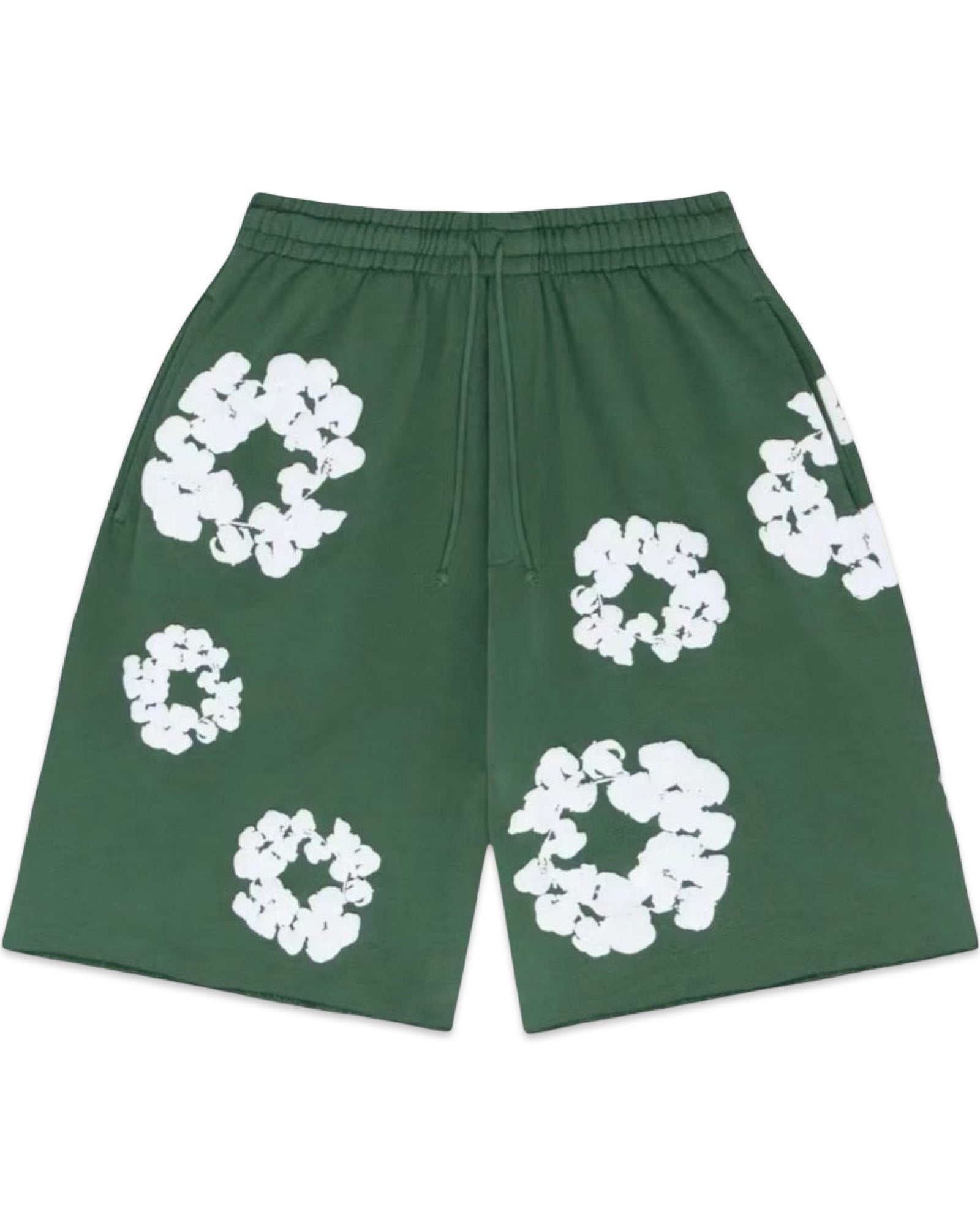 Denim Tears Cotton Wreath Shorts Green