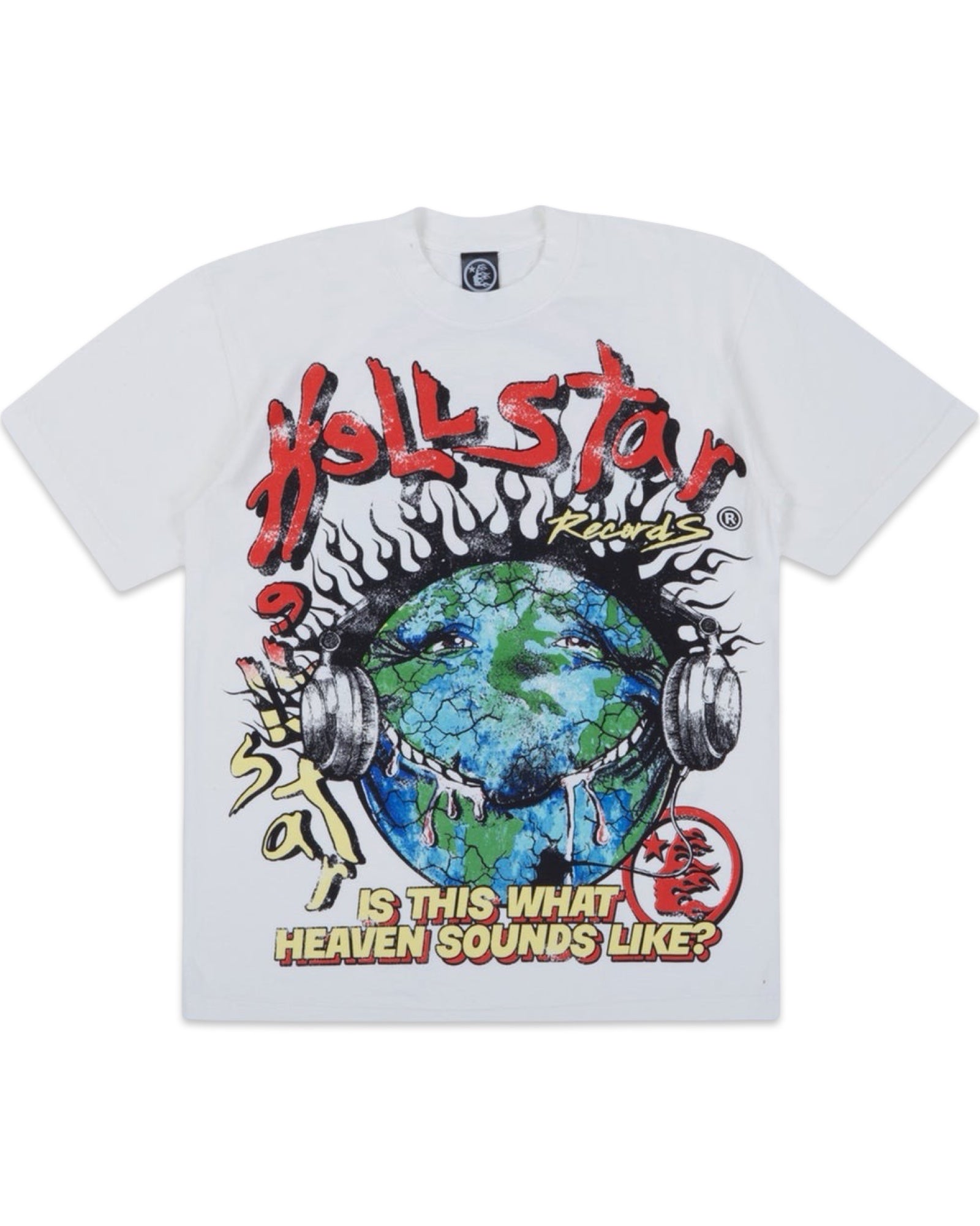Hellstar Overseas Exclusive Heaven on Earth Tee Off White