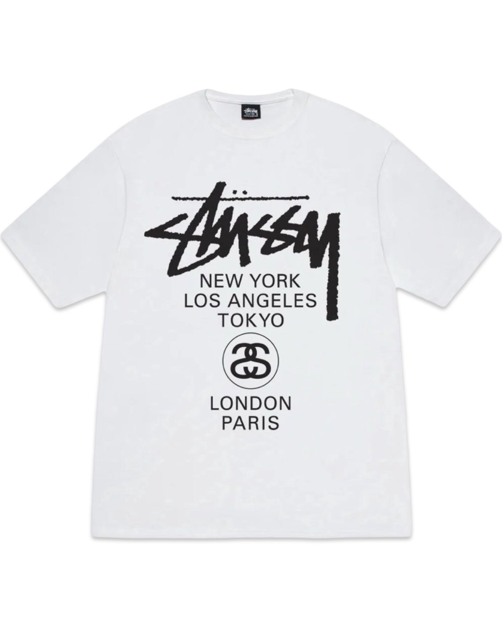Stussy SS Tour White Tee