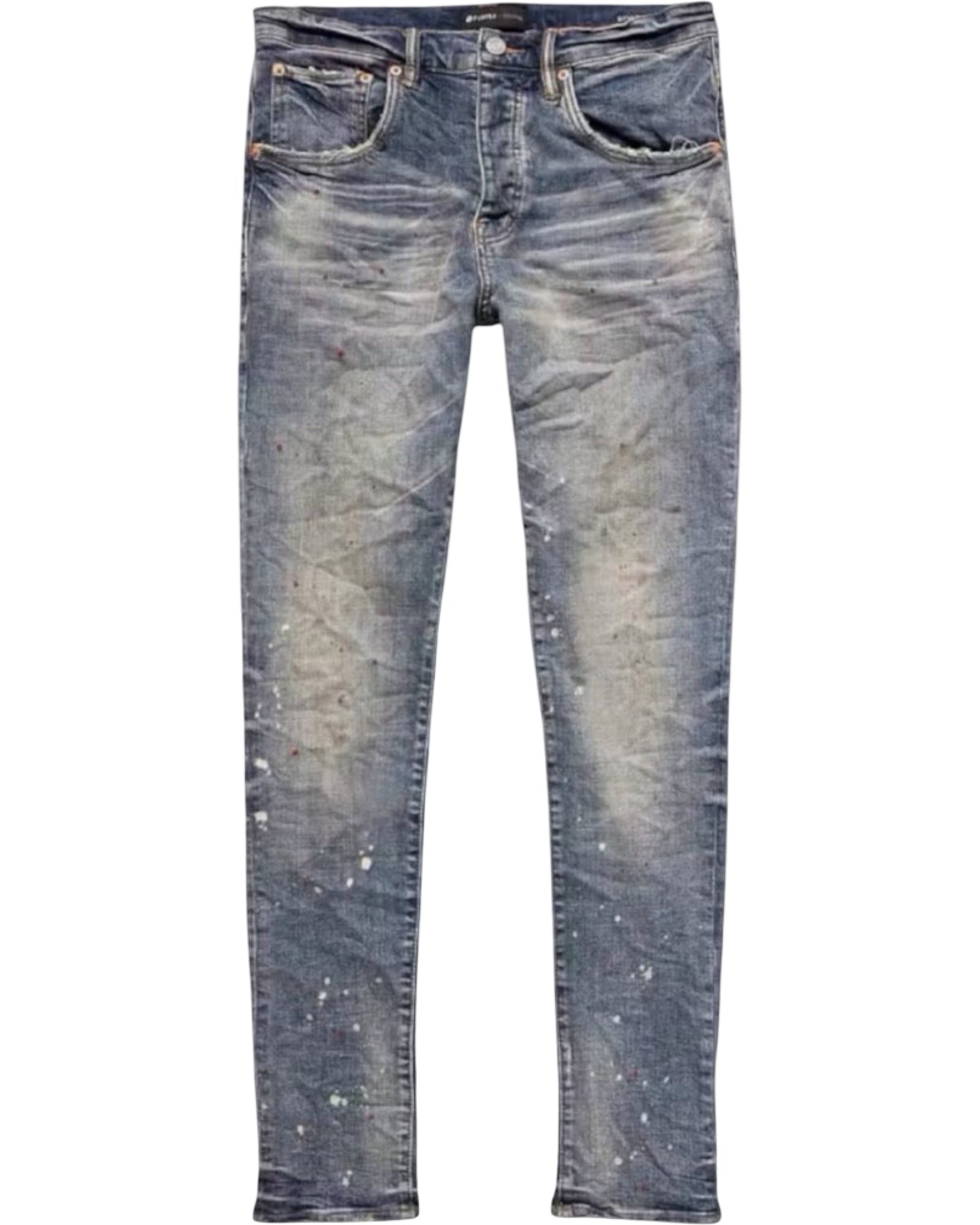 Purple Brand Vintage Spotted Indigo Jeans
