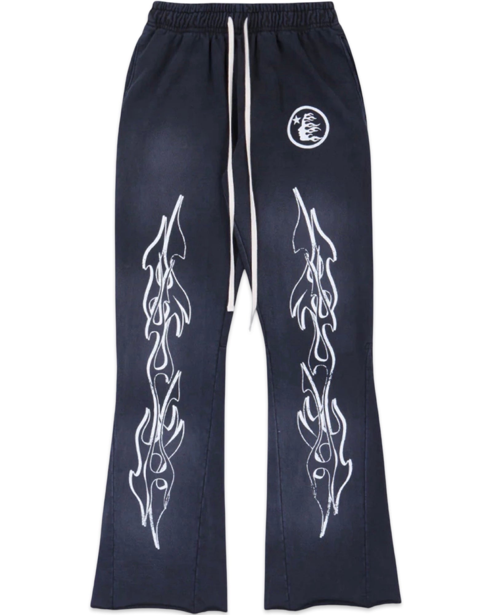 Hellstar Racer Flame Sweats Black