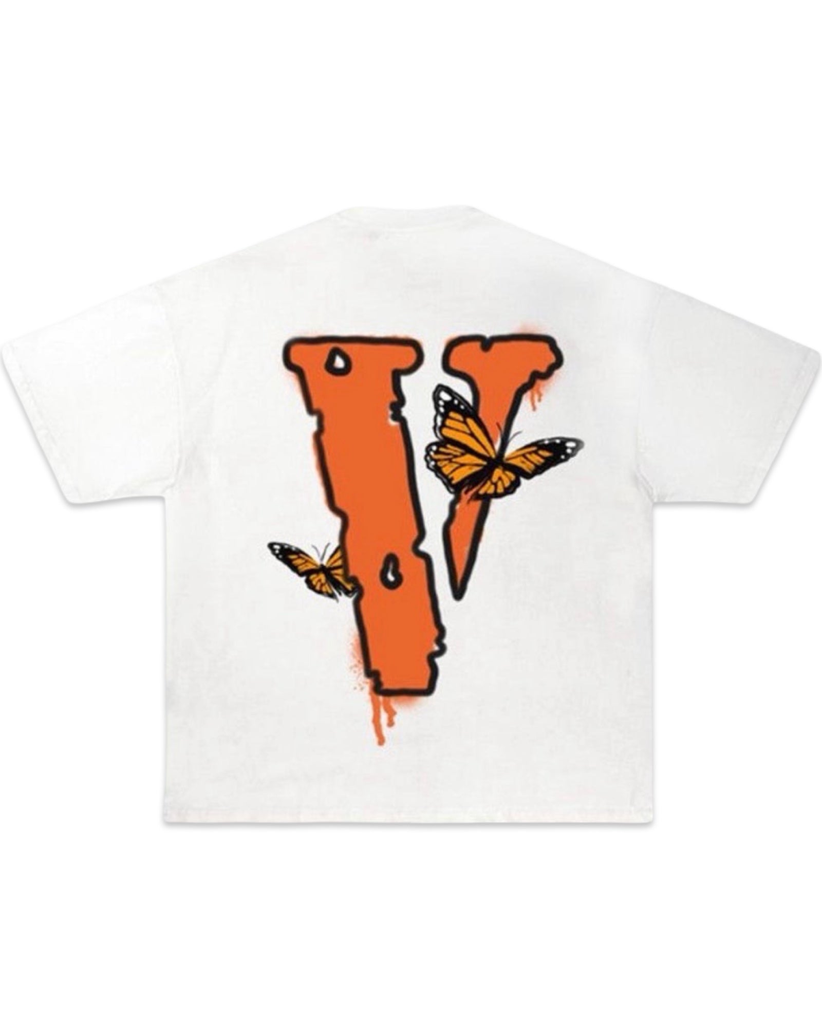 VLONE x Juice WRLD Butterfly Tee White