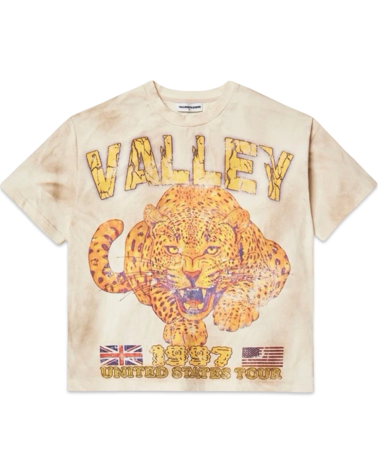 Vale Cheetah Tee Tan