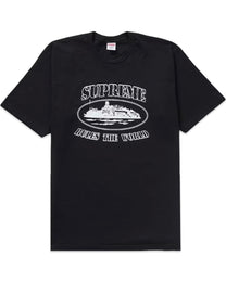 Supreme Corteiz Rules the World Tee Black