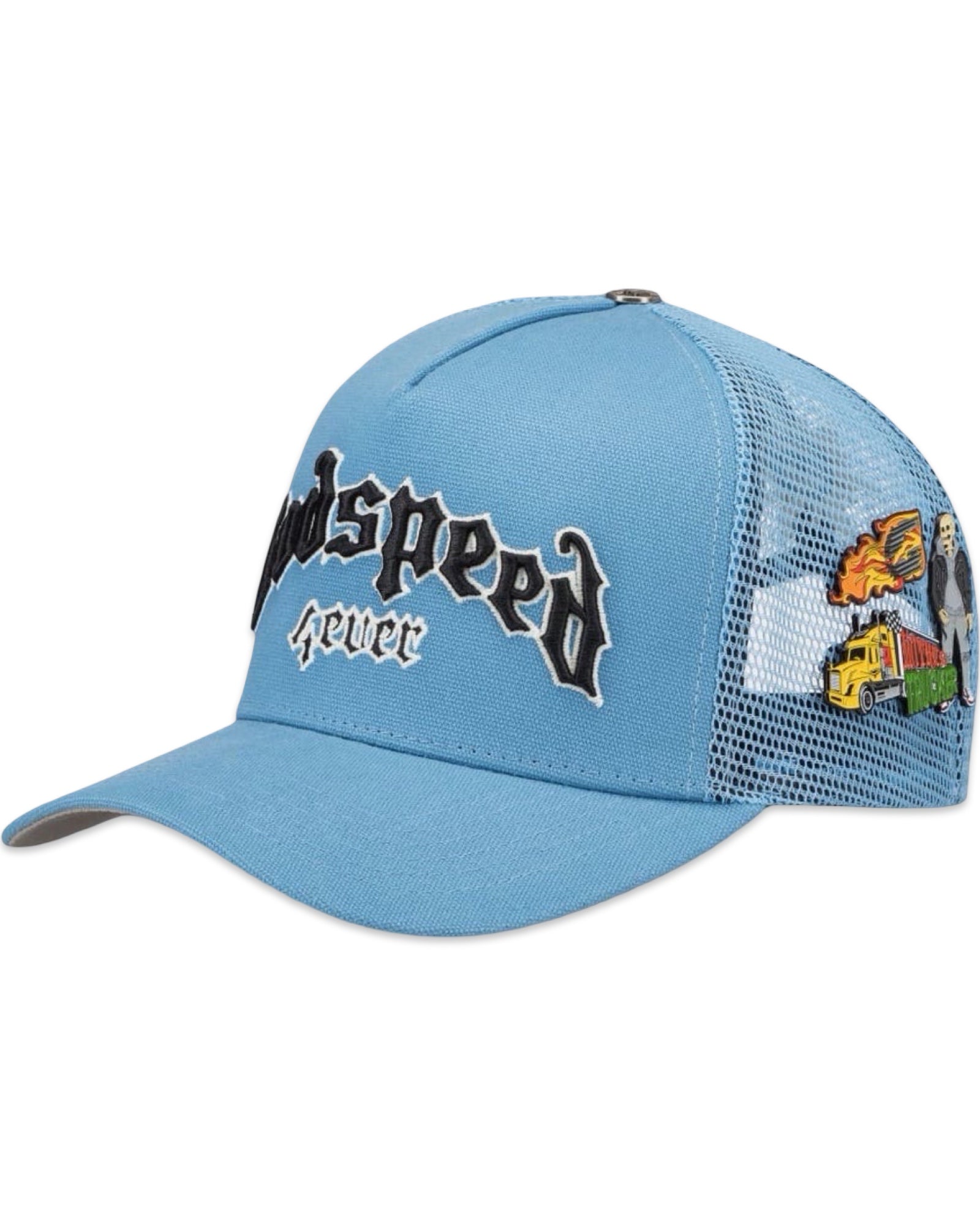 GODSPEED Forever Trucker Hat Baby Blue