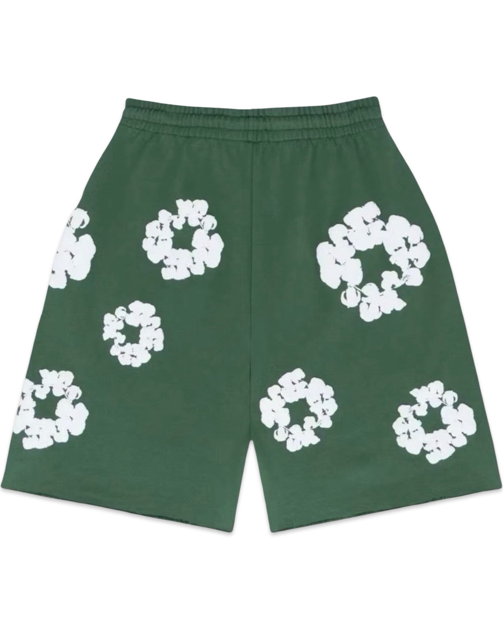 Denim Tears Cotton Wreath Shorts Green
