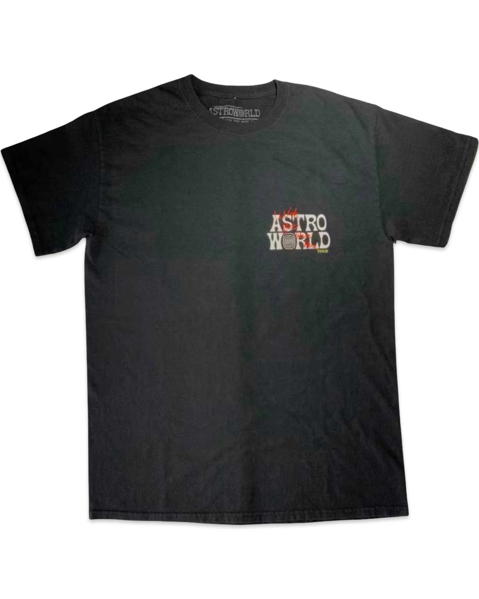 Travis Scott Astroworld Wish You Were Here Tee Black