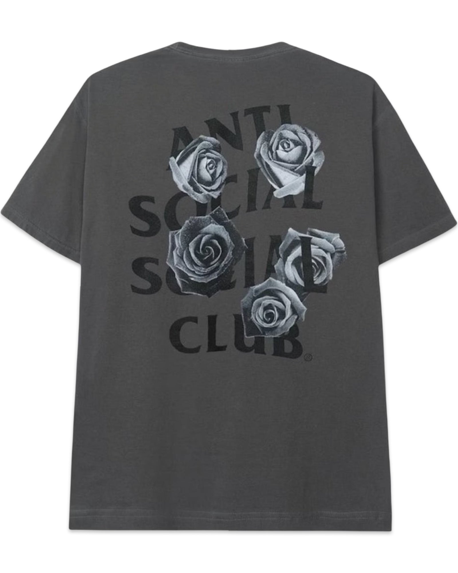 Anti Social Social Club Bat Emoji Tee Grey