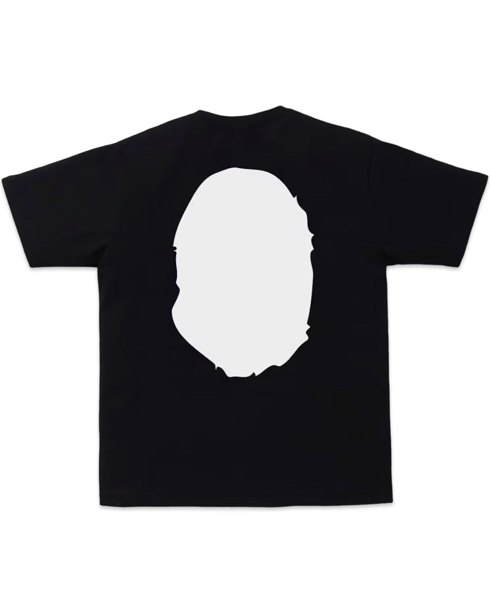 BAPE Bicolor Big Ape Head Tee Black