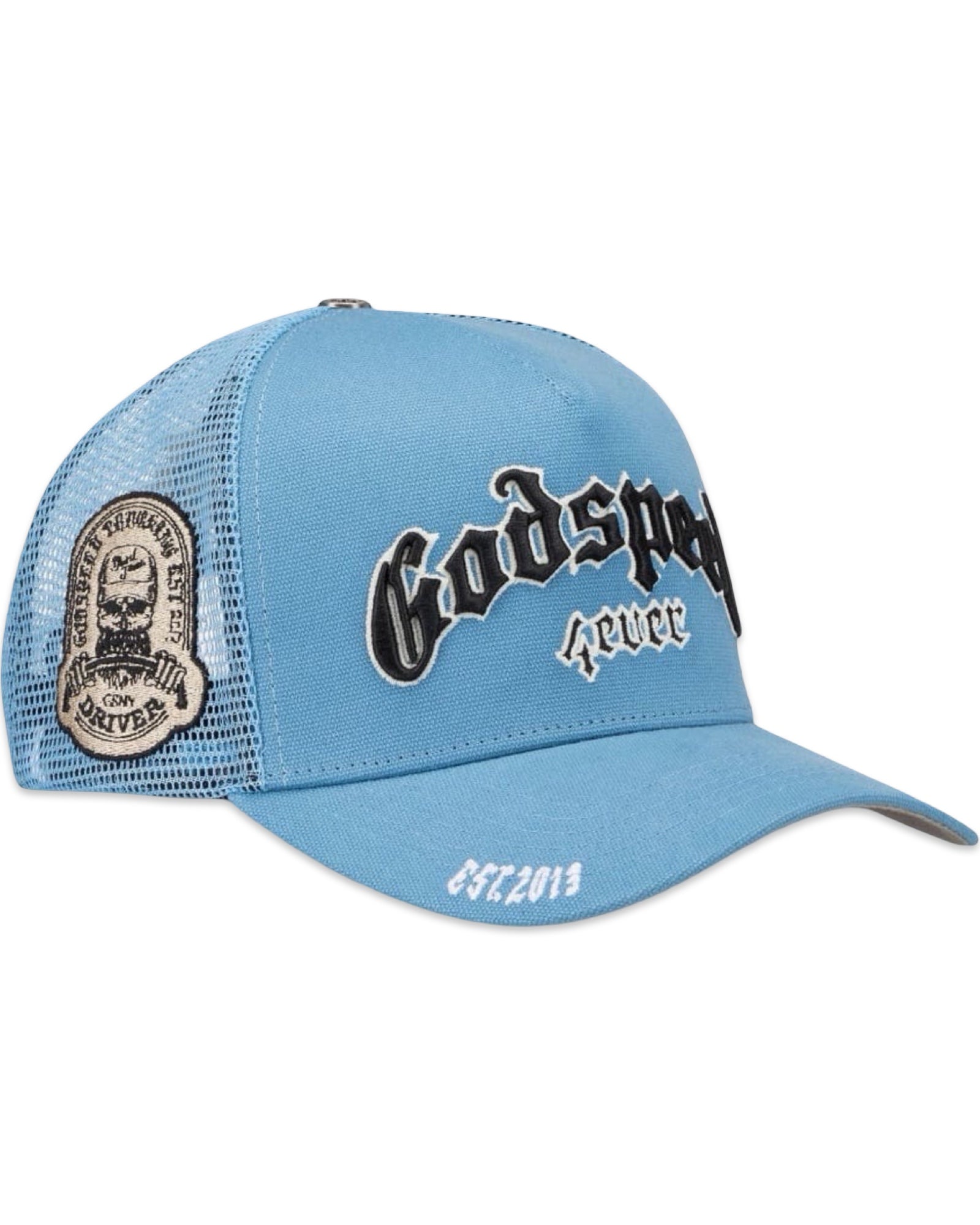 GODSPEED Forever Trucker Hat Baby Blue