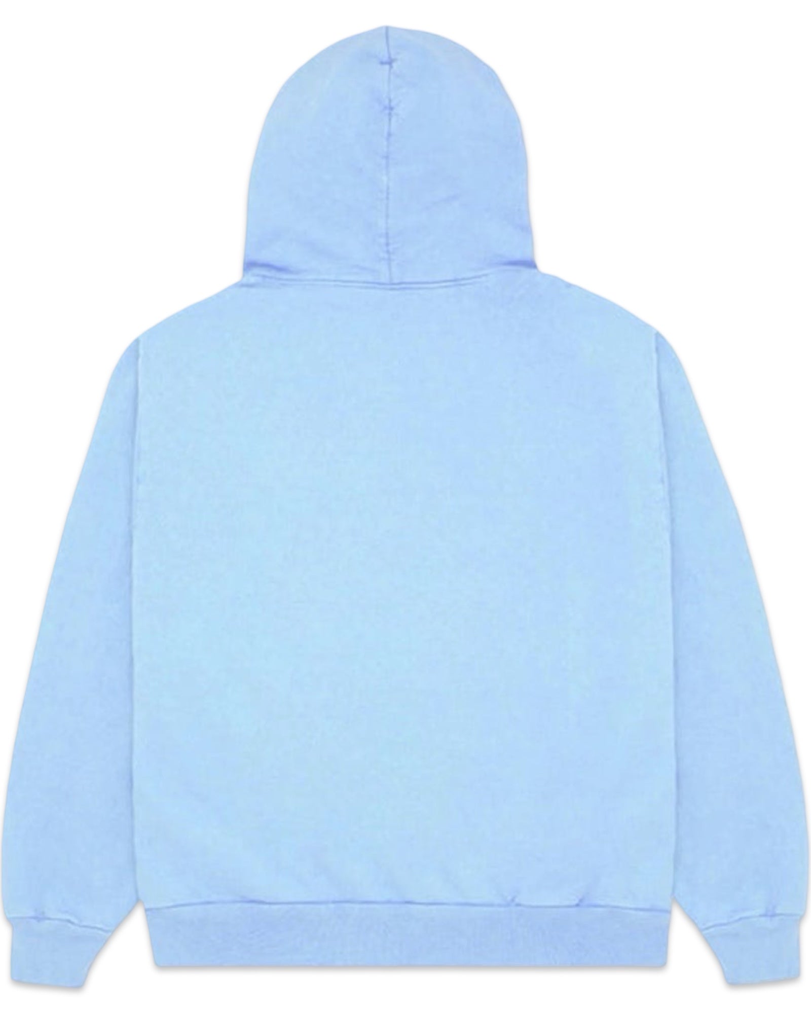 Sp5der Rhinestone Web Hoodie Light Blue