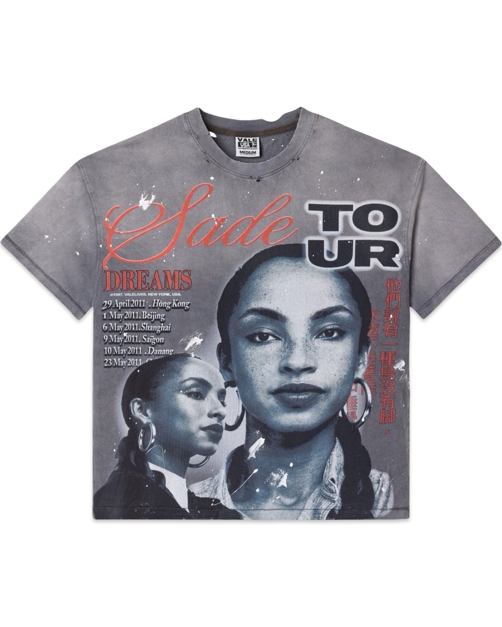 Vale HK Tour Tee Black