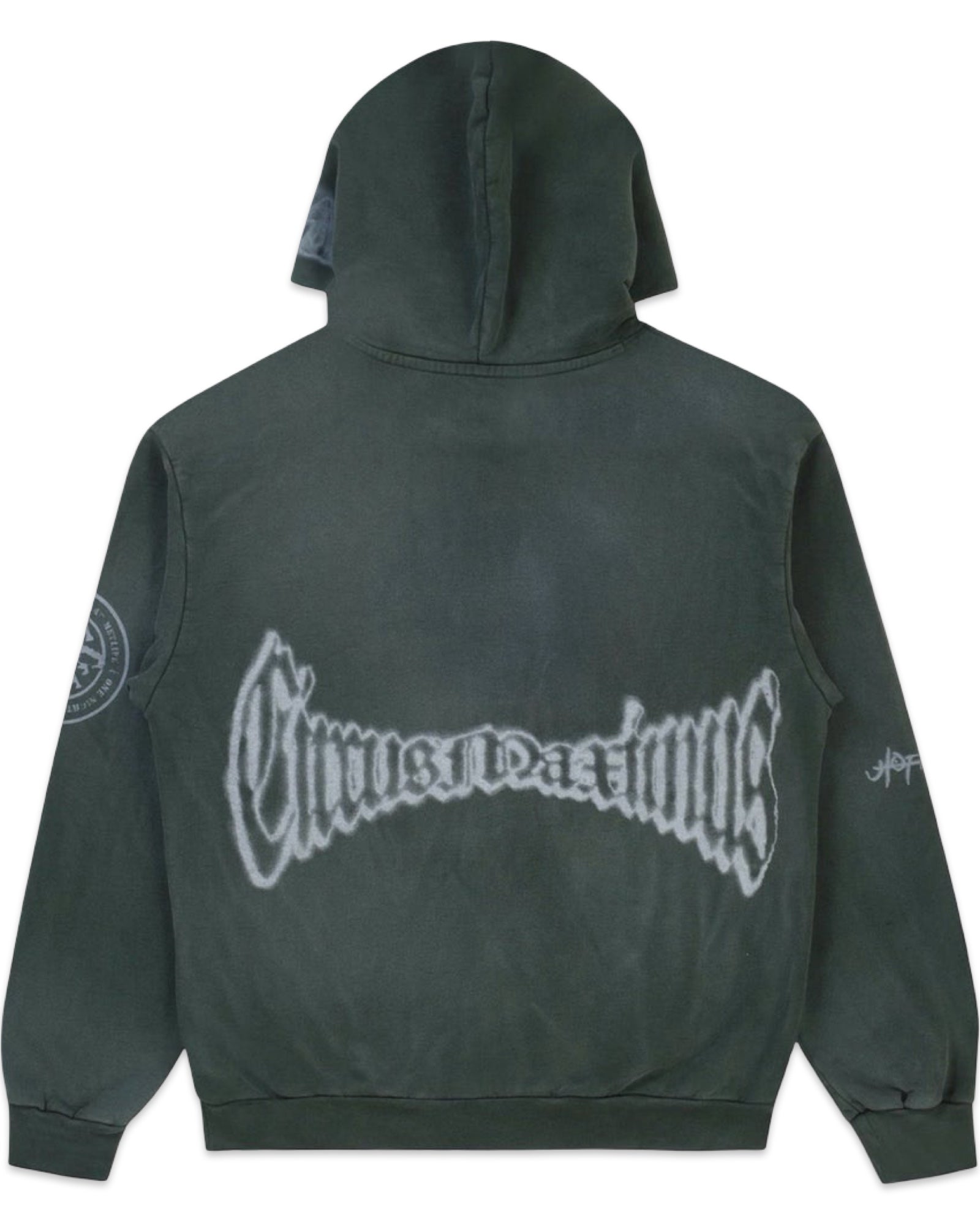 Travis Scott Metlife Flag Hoodie Green