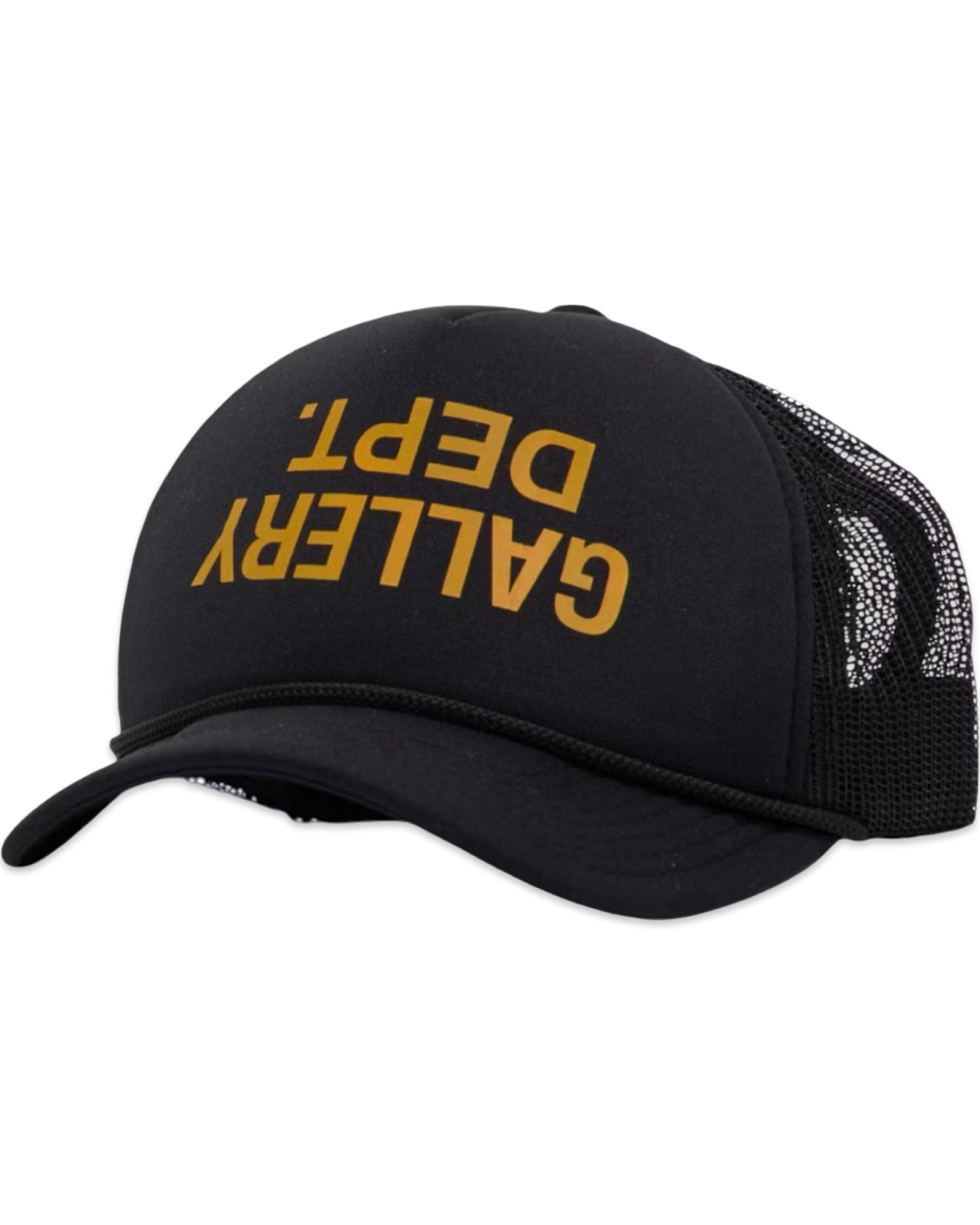 Gallery Dept. Fucked Up Logo Trucker Hat Black