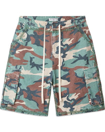 Vale Live Wire Camo Jean Shorts