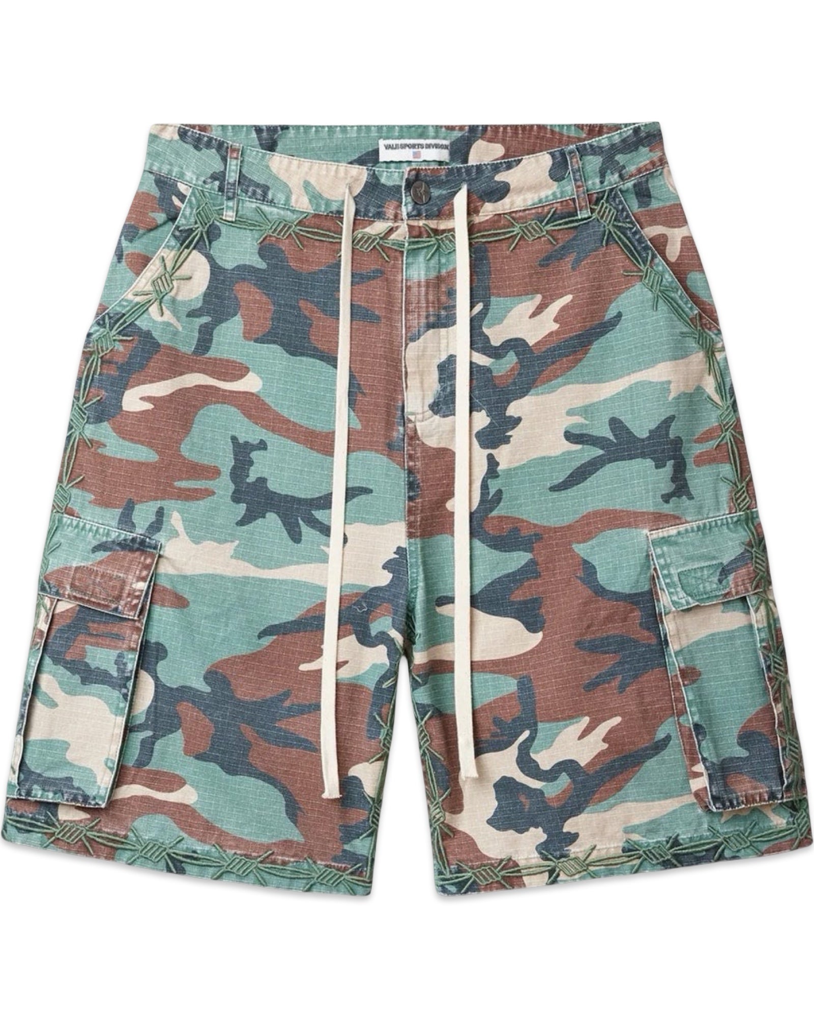 Vale Live Wire Camo Jean Shorts