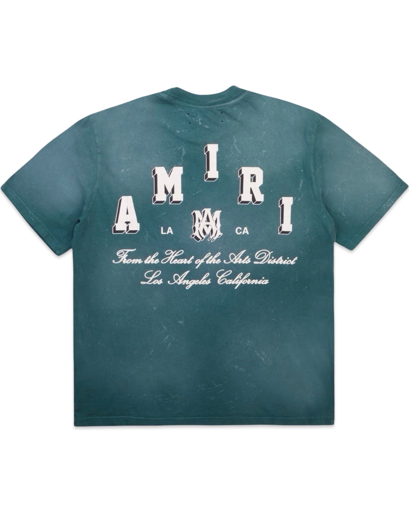 Amiri Collegiate Tee Green