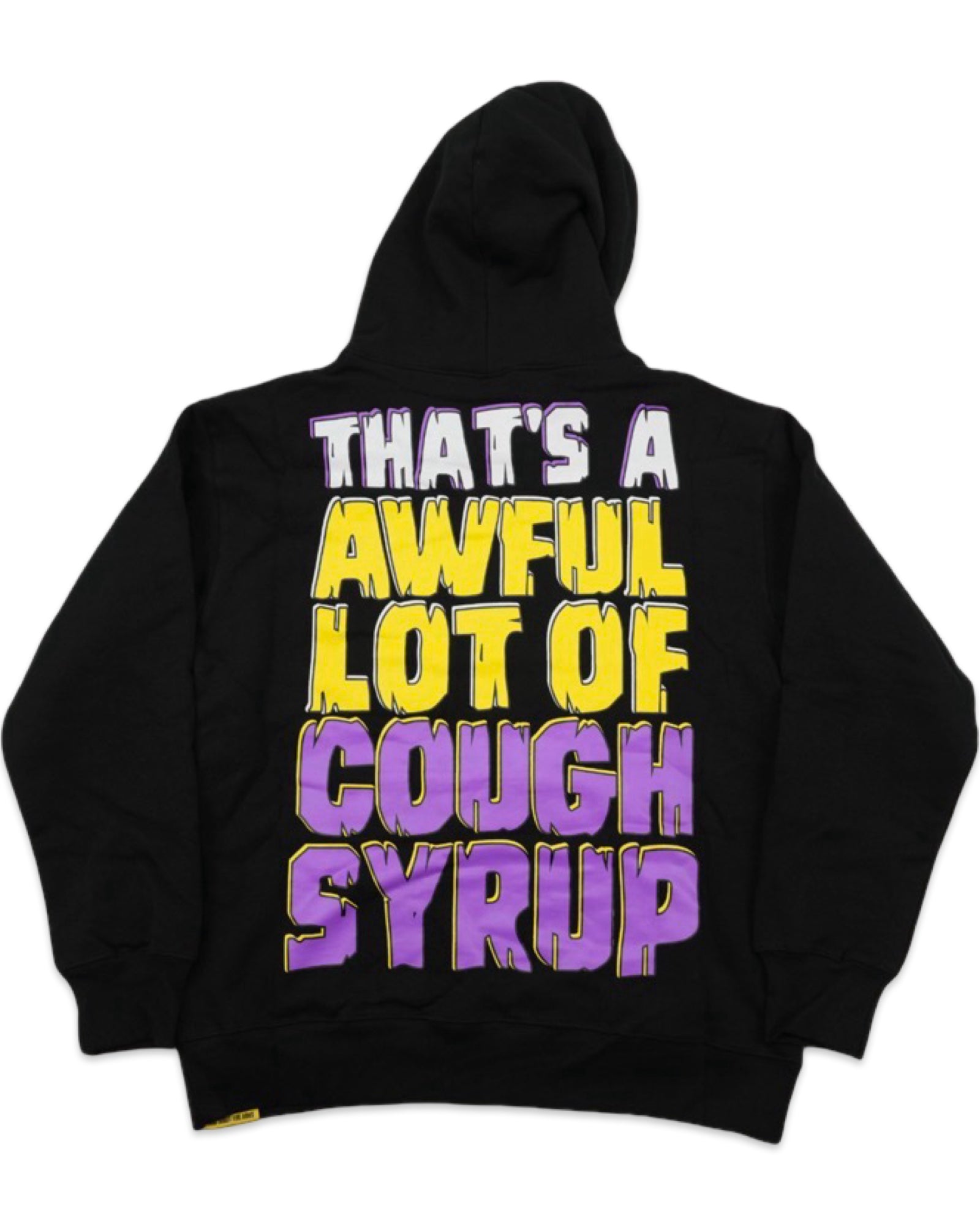 Awful Lot of Cough Syrup Hellraiser Hoodie Black