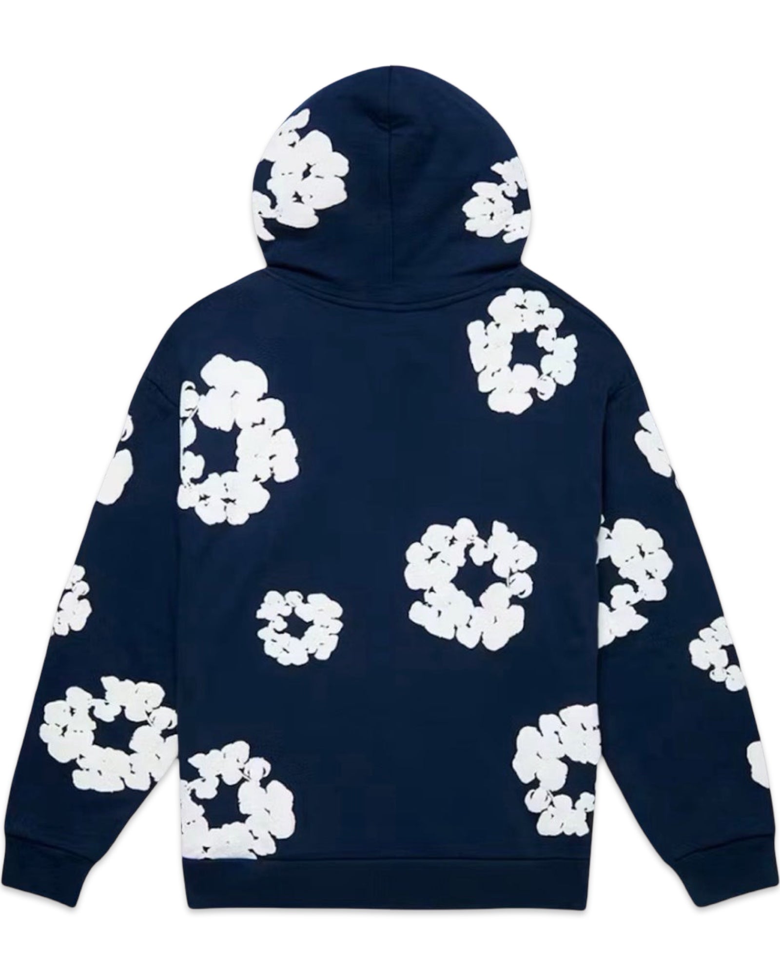 Denim Tears Cotton Wreath Hoodie Navy