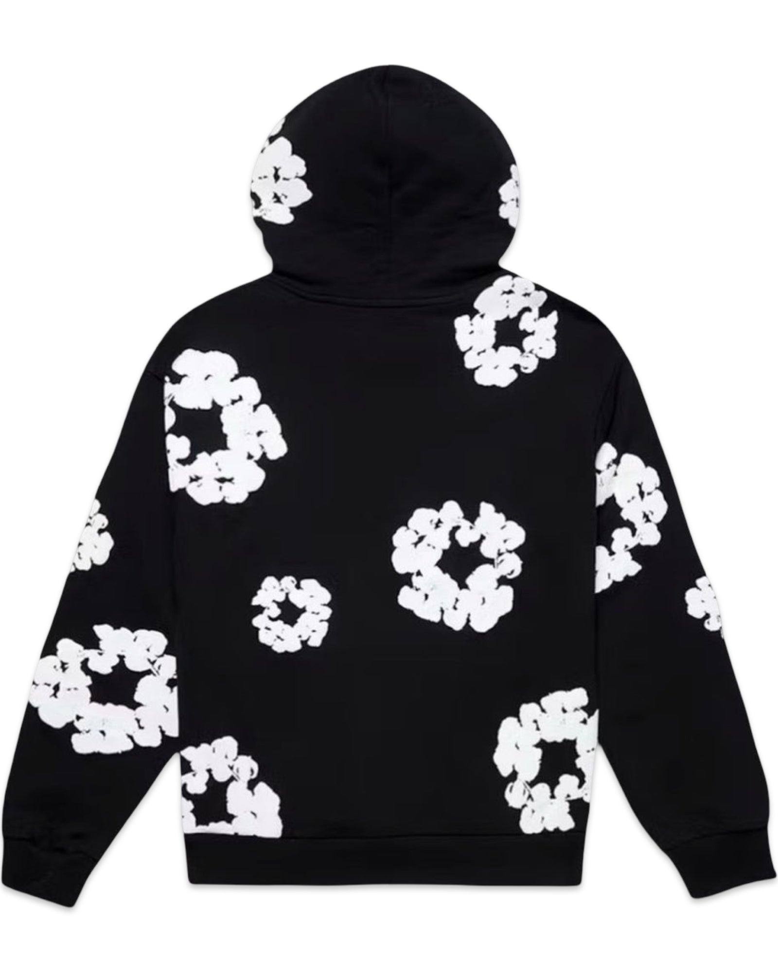 Denim Tears Cotton Wreath Hoodie Black