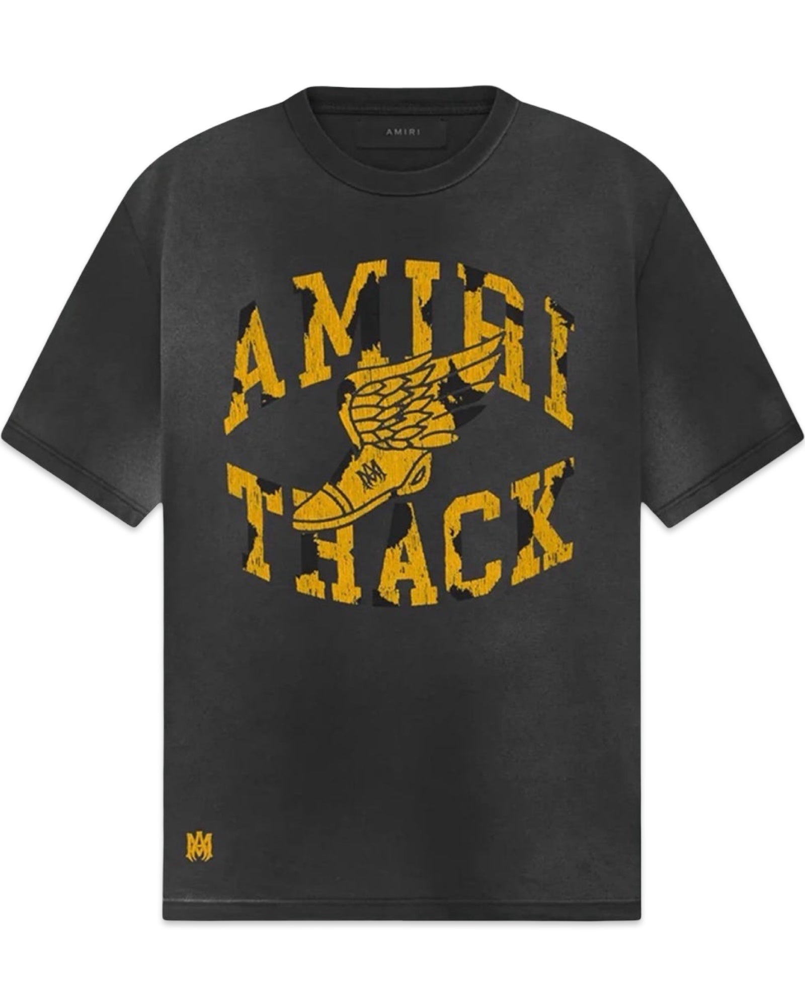 Amiri Track Tee Black