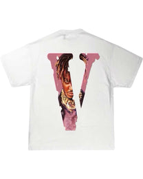 VLONE x Juice WRLD Album Face Tee White