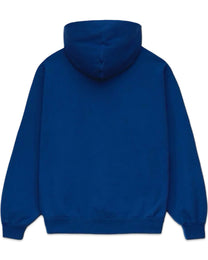 Sp5der Rhinestone Web Hoodie Blue
