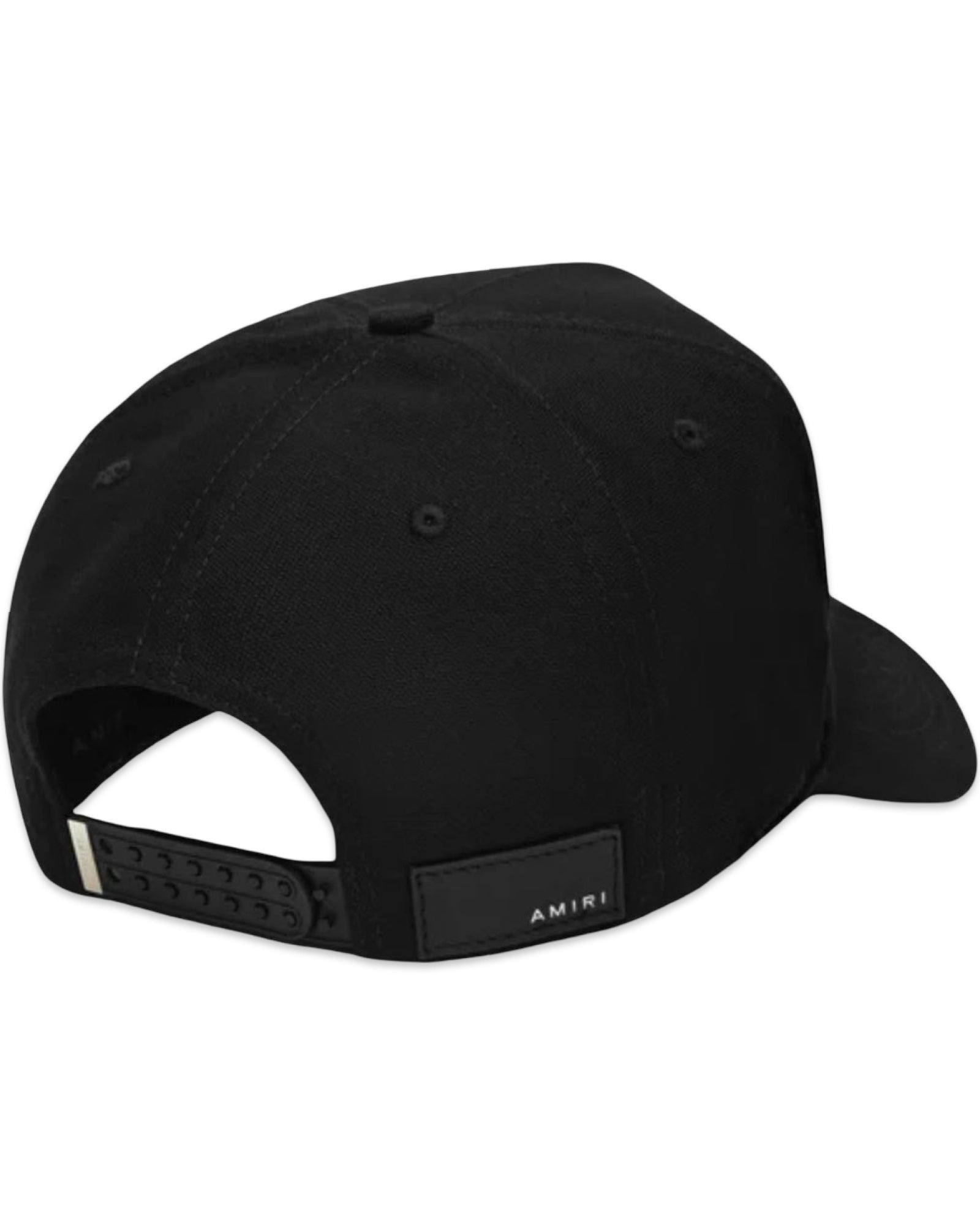 Amiri MA Crystal Canvas Trucker Hat Black