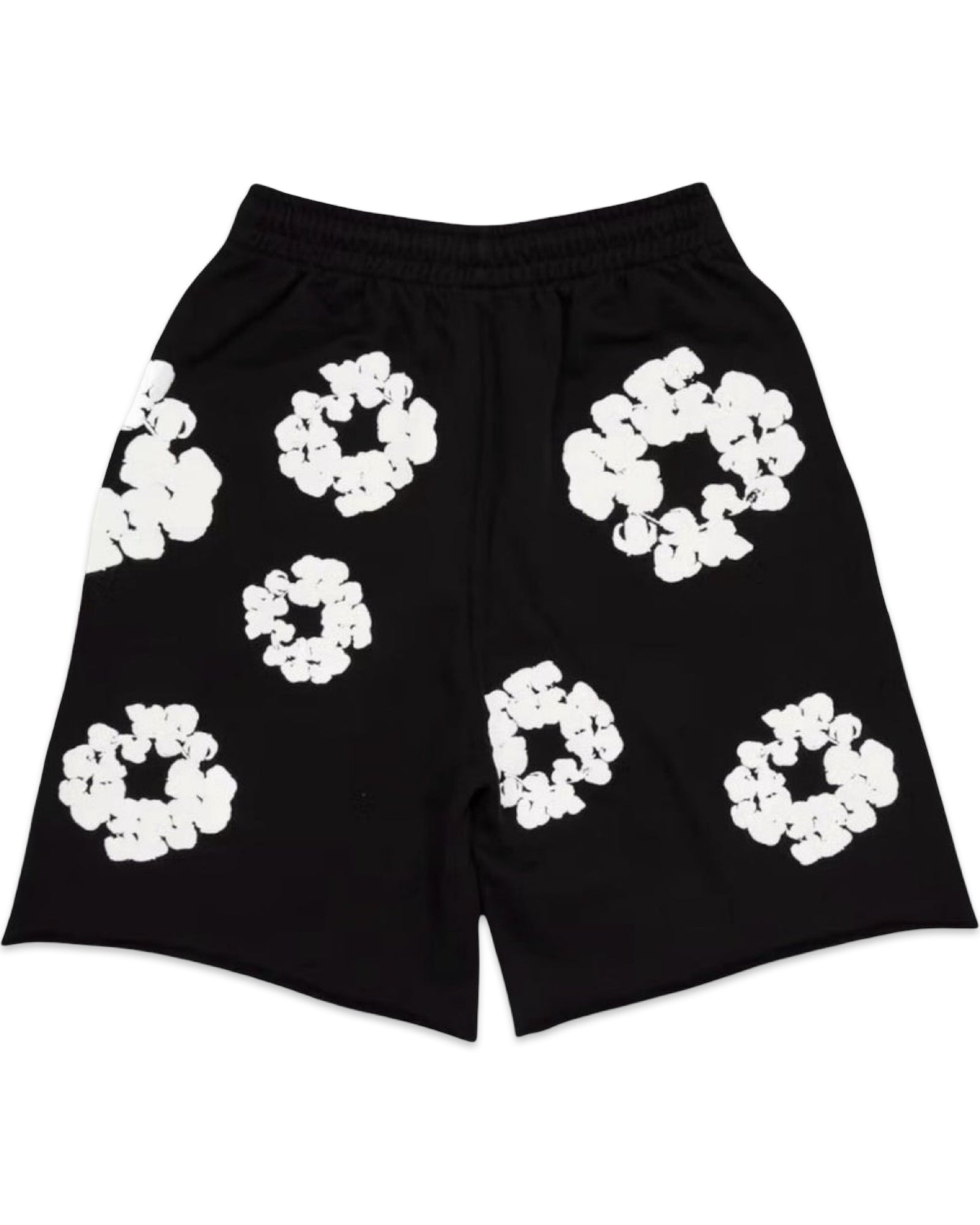 Denim Tears Cotton Wreath Shorts Black