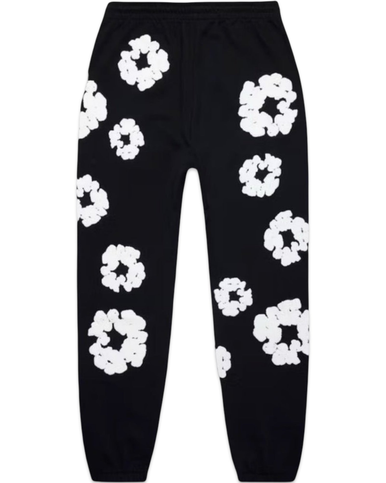 Denim Tears Cotton Wreath Sweatpants Black