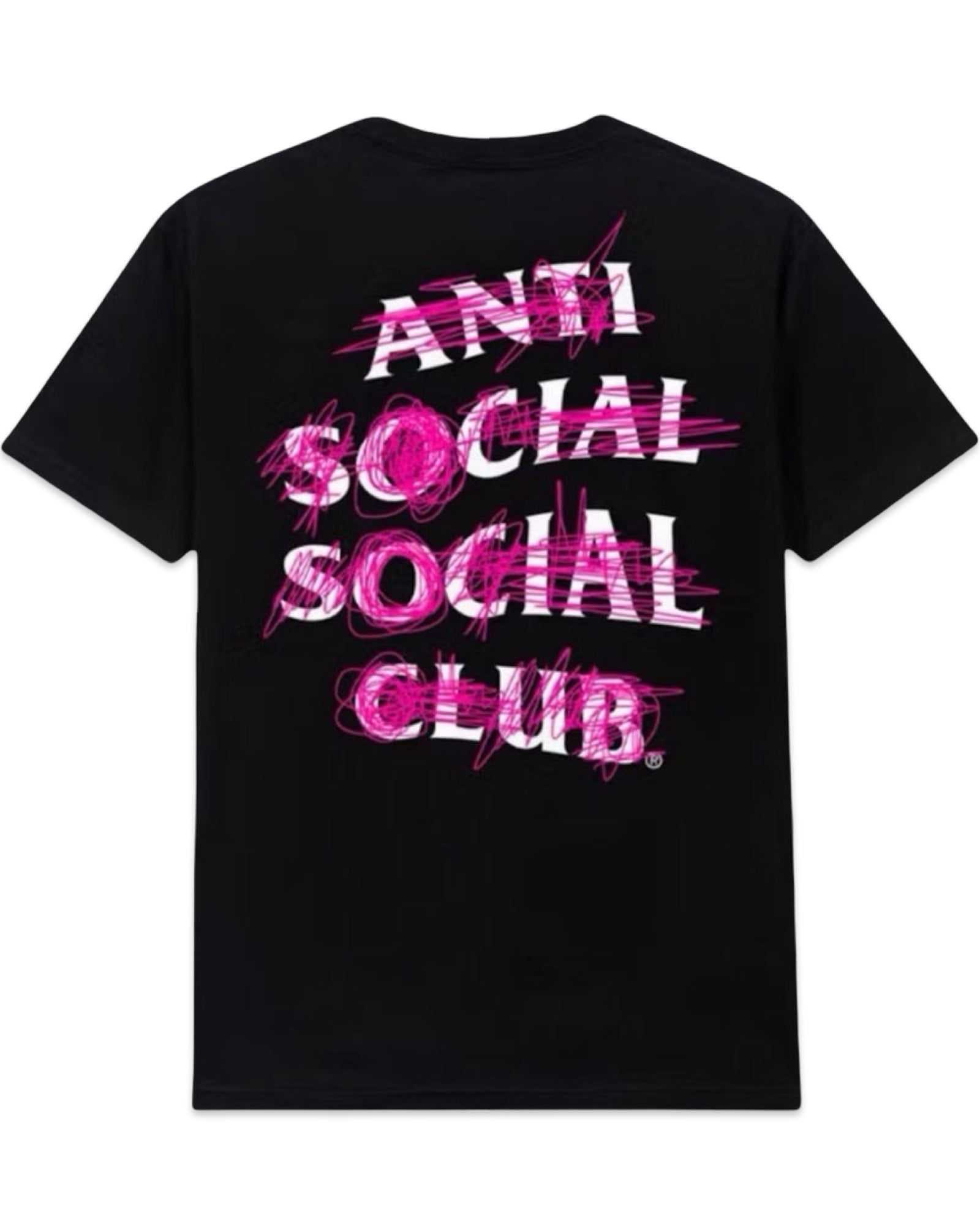 Anti Social Social Club Nevermind Tee Black