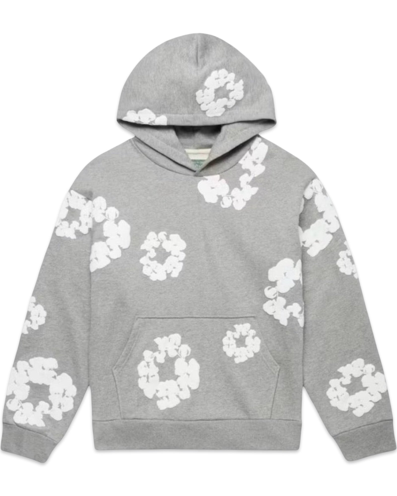 Denim Tears Cotton Wreath Hoodie Grey