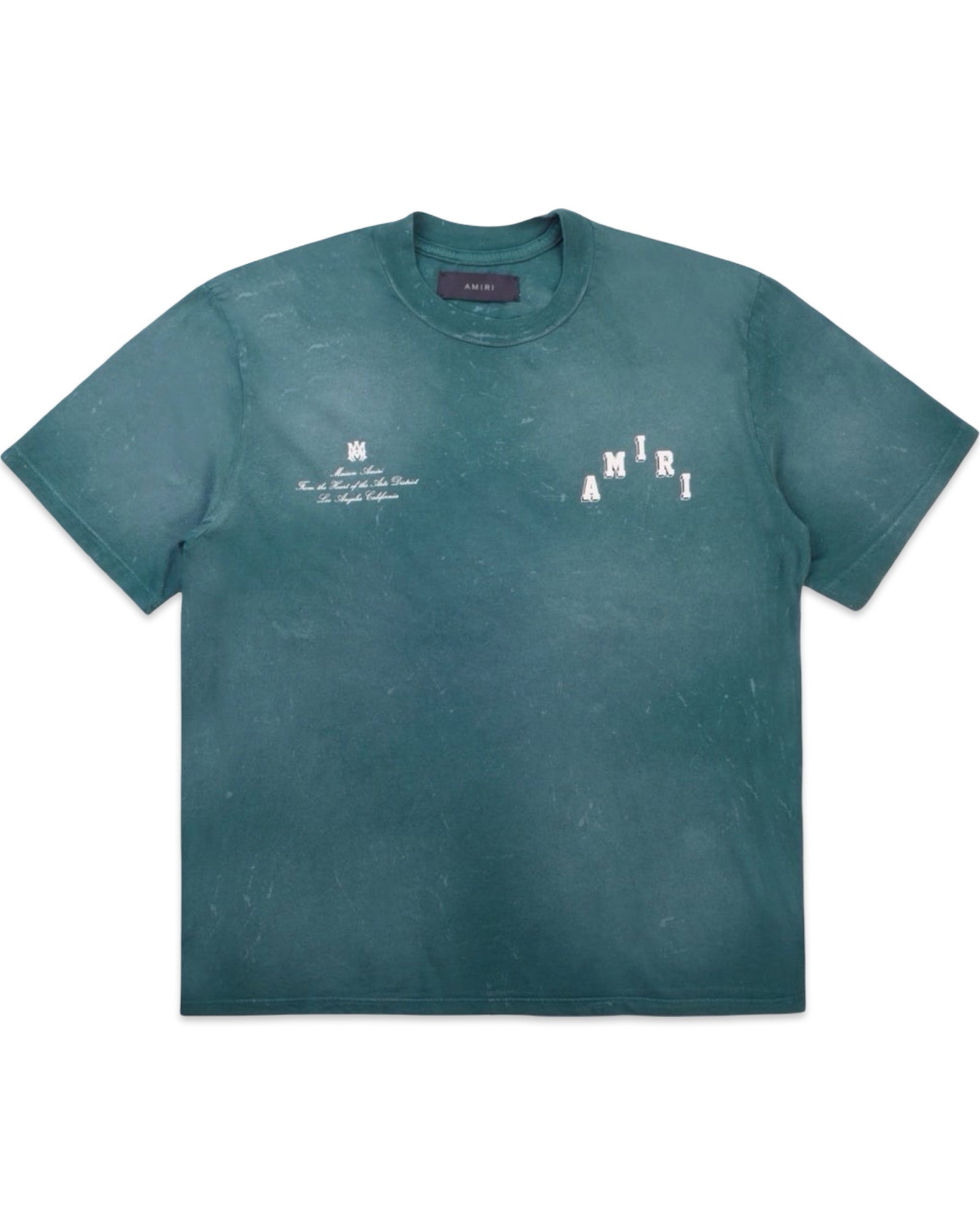 Amiri Collegiate Tee Green