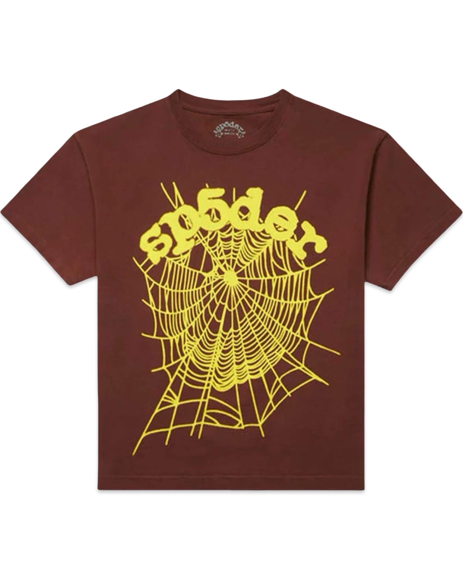 Sp5der OG Web Tee Brown