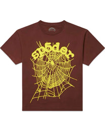 Sp5der OG Web Tee Brown