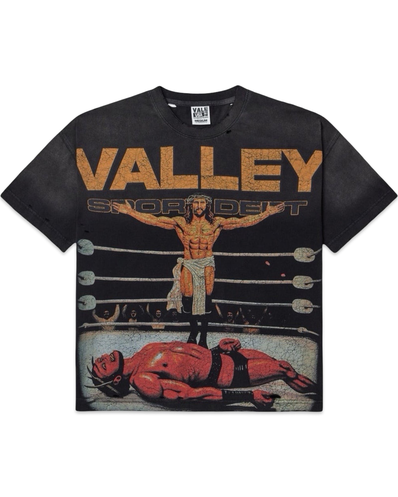 Vale Jesus Hardy Tee Black