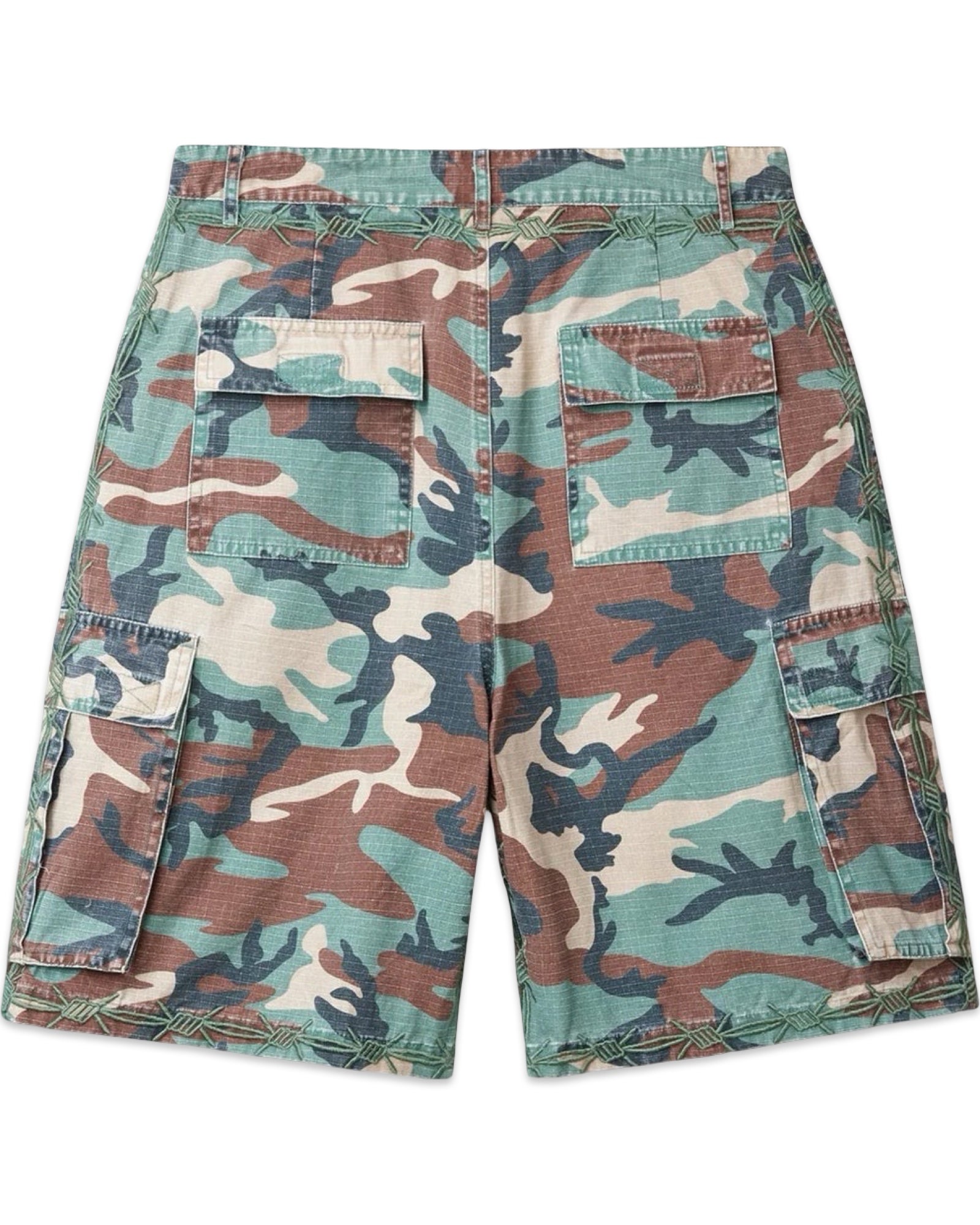 Vale Live Wire Camo Jean Shorts