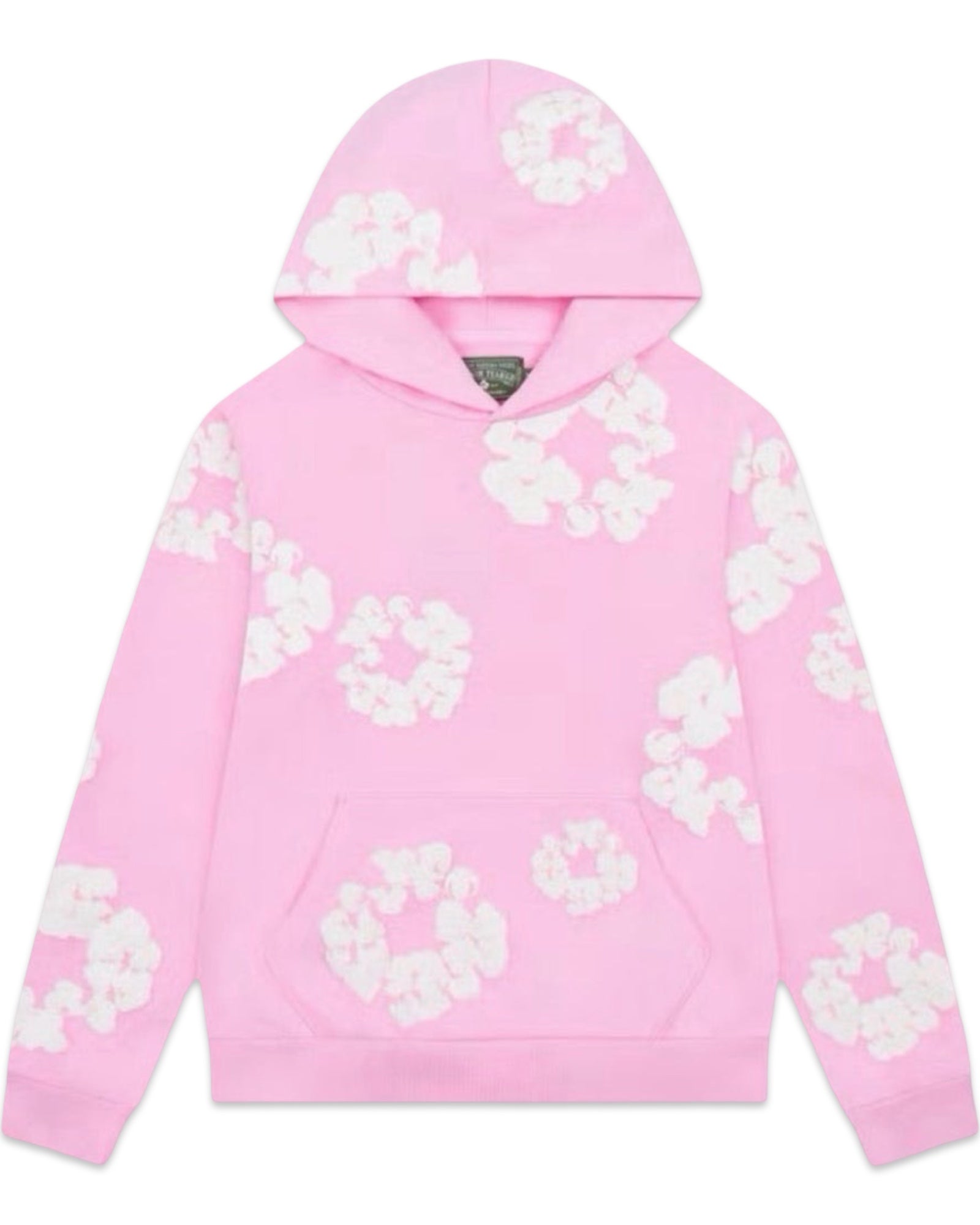 Denim Tears Cotton Wreath Hoodie Pink